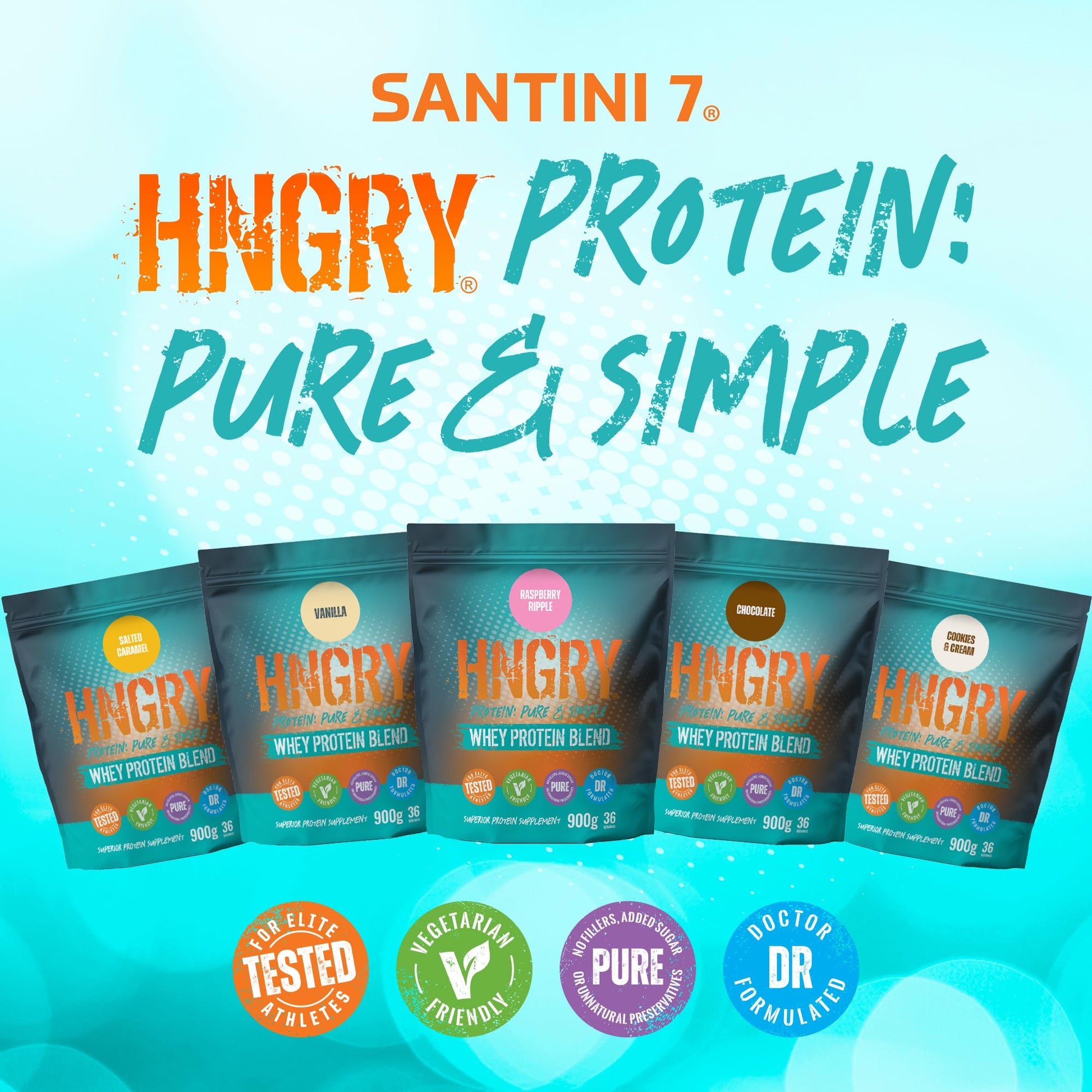 HNGRY Protein Whey Protein Powder Shake with 80% Protein Whey, 900g and 36 Servings HNGRY Protein buy supplements canada