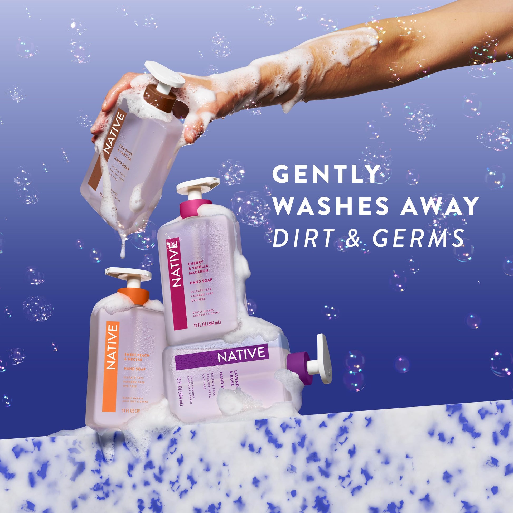 Native Liquid Hand Soap, Coconut & Vanilla Scent, Non-Drying Formula for Soft, Smooth Hands Native buy supplements canada