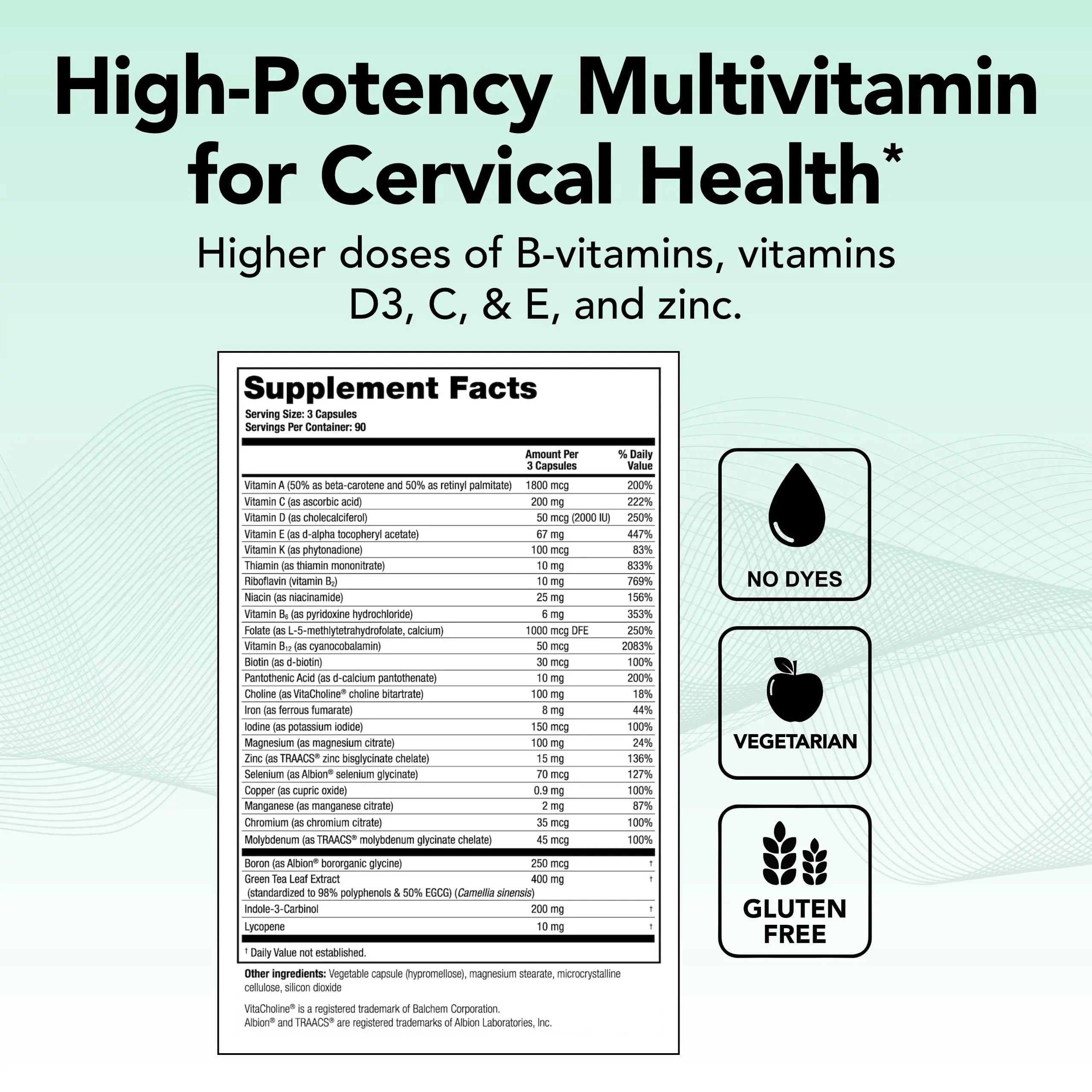 Theralogix ProCerv HP High-Potency Multivitamin - 90-Day Supply - Support for Women & Men - Immune Support Supplement Theralogix buy supplements canada
