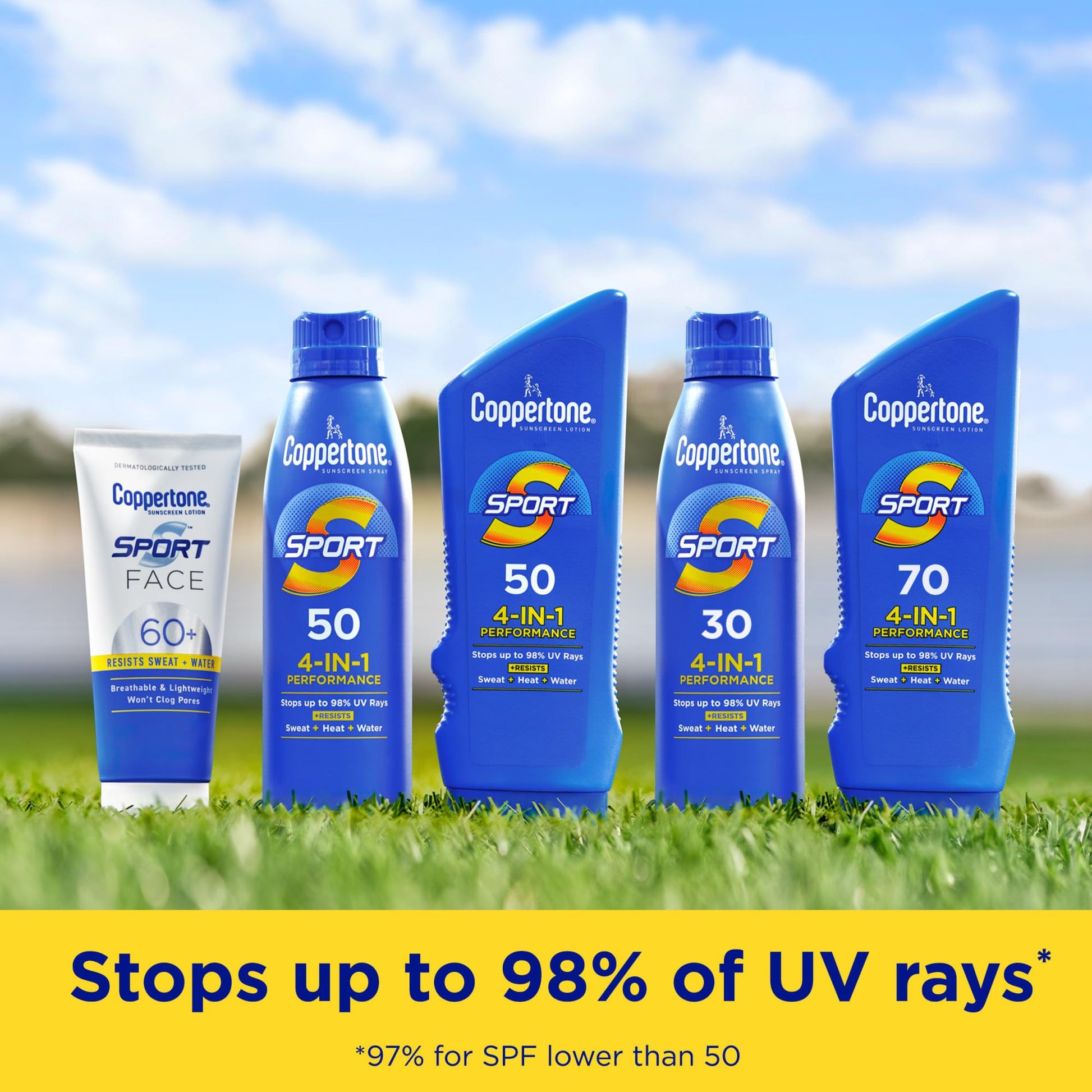 Coppertone SPORT Sunscreen Lotion Broad Spectrum SPF 50 (3 Fluid Ounce) (Packaging may vary) Coppertone buy supplements canada