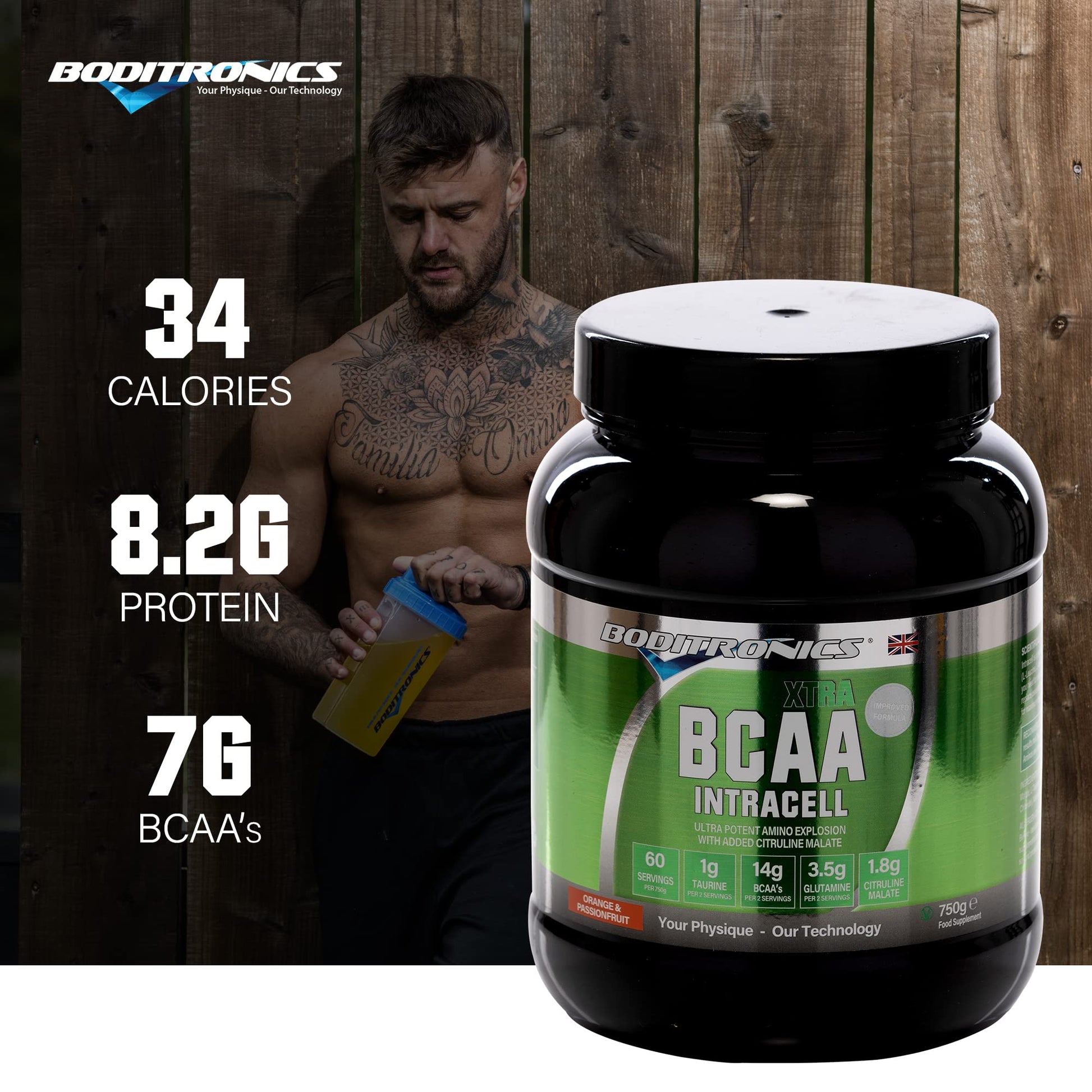 Boditronics BCAA Intracell Xtra Intra Workout Protein Powder, Branched Chain Amino Acid Supplement Boditronics buy supplements canada