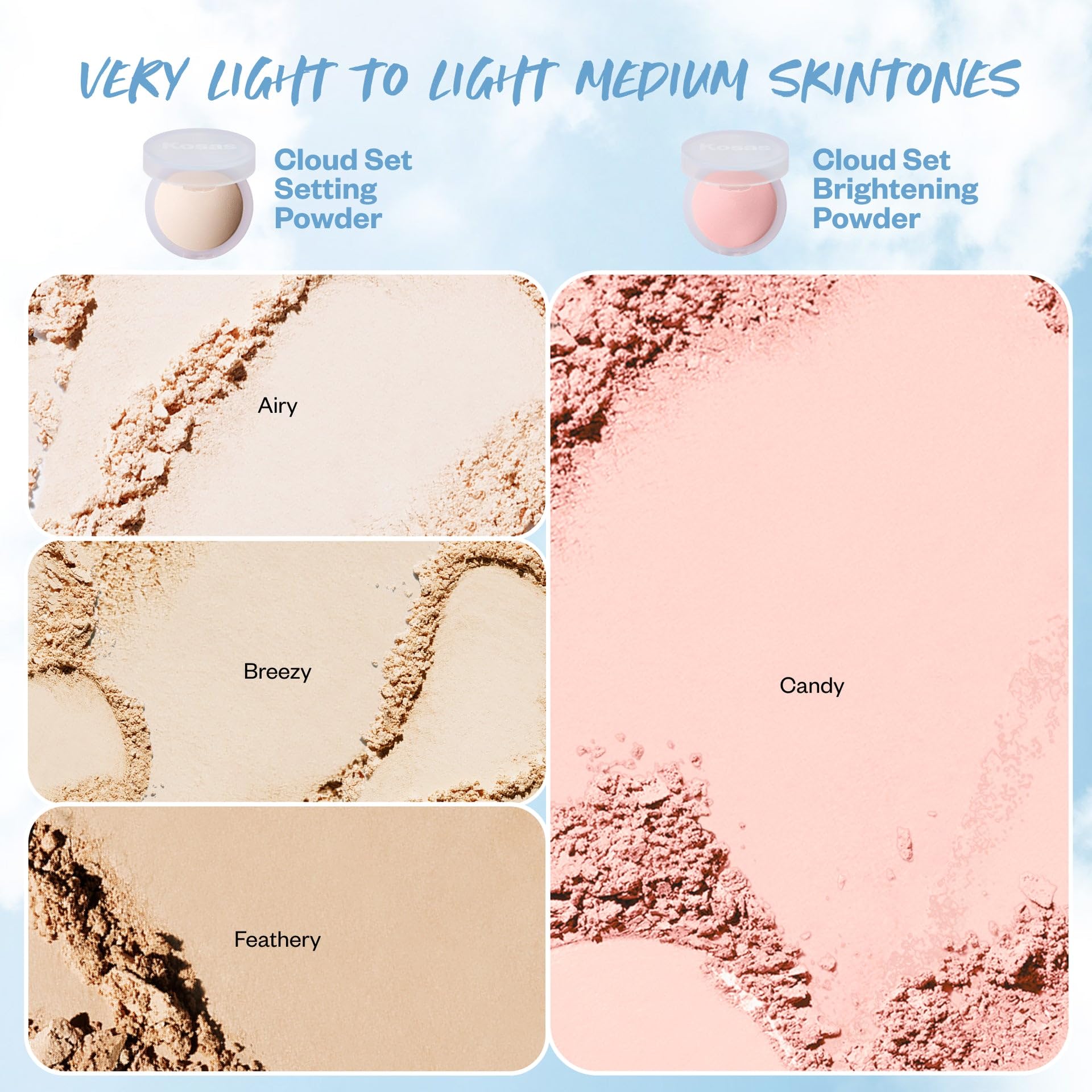 Kosas Cloud Set Pressed Setting Powder – Translucent Shine Control Face Powder, Soft Matte Finish, Breezy (Sheer Light) Kosas buy supplements canada