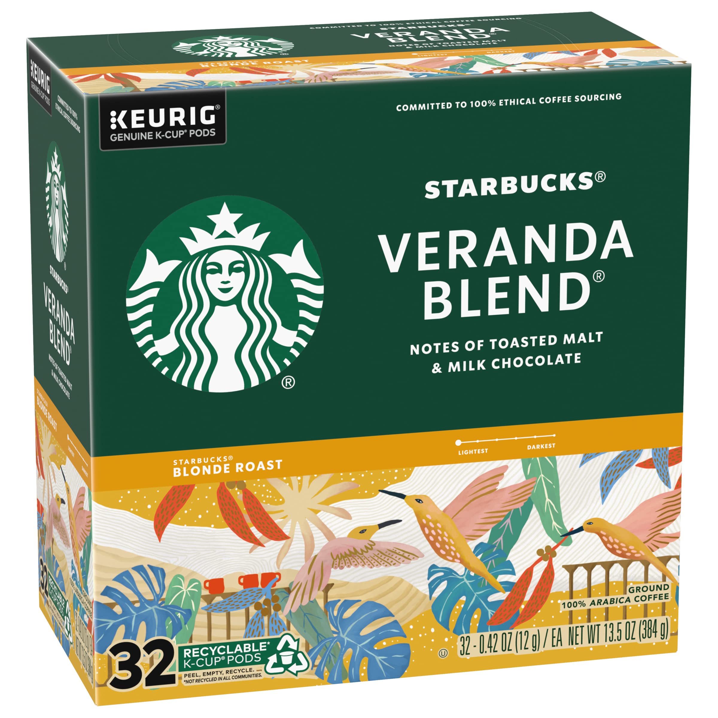 Starbucks Veranda Blend Coffee K-Cups,4/24 Pack-96 K-Cups Starbucks buy supplements canada