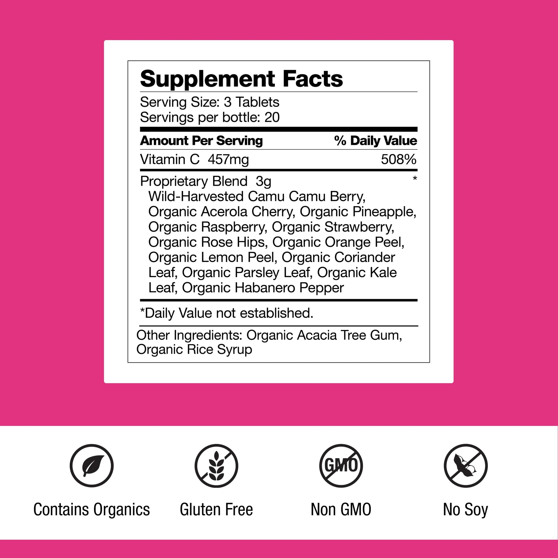 Dr. Schulze's Super-C Plus - Vitamin C Supplement for Immune Support - Skin Health & Antioxidant Support - High-Potency Formula - Plant-Based Superfood - Gluten-Free & Vegan - 60 Count (20 Servings) Dr. Schulze's buy supplements canada