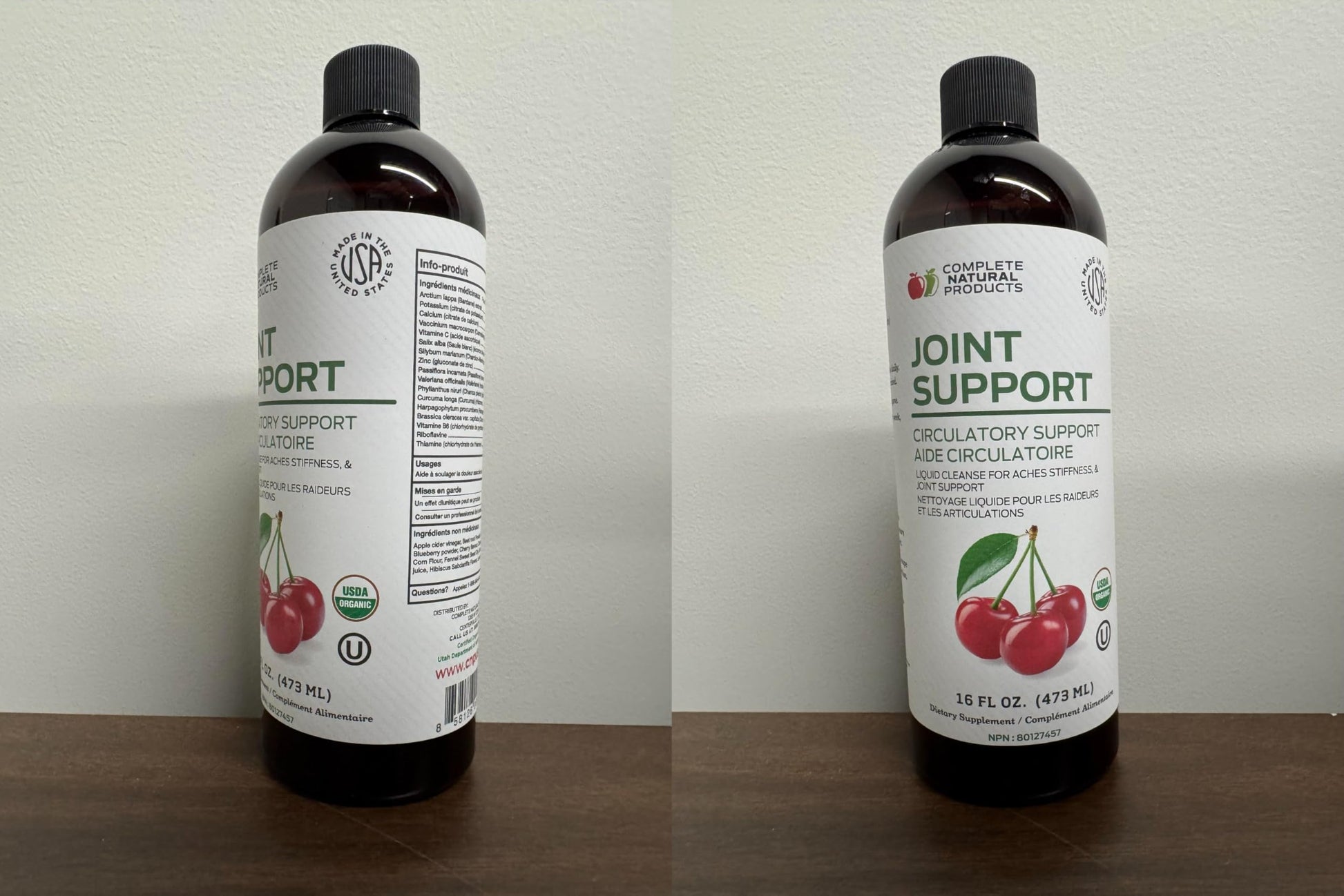 Complete Natural Products Joint Support Complete – 16 Fl Oz Organic Liquid Joint Supplement with Glucosamine Chondroitin MSM – Natural Uric Acid Cleanse & Herbal Joint Health Support for Mobility Complete Natural Products buy supplements canada