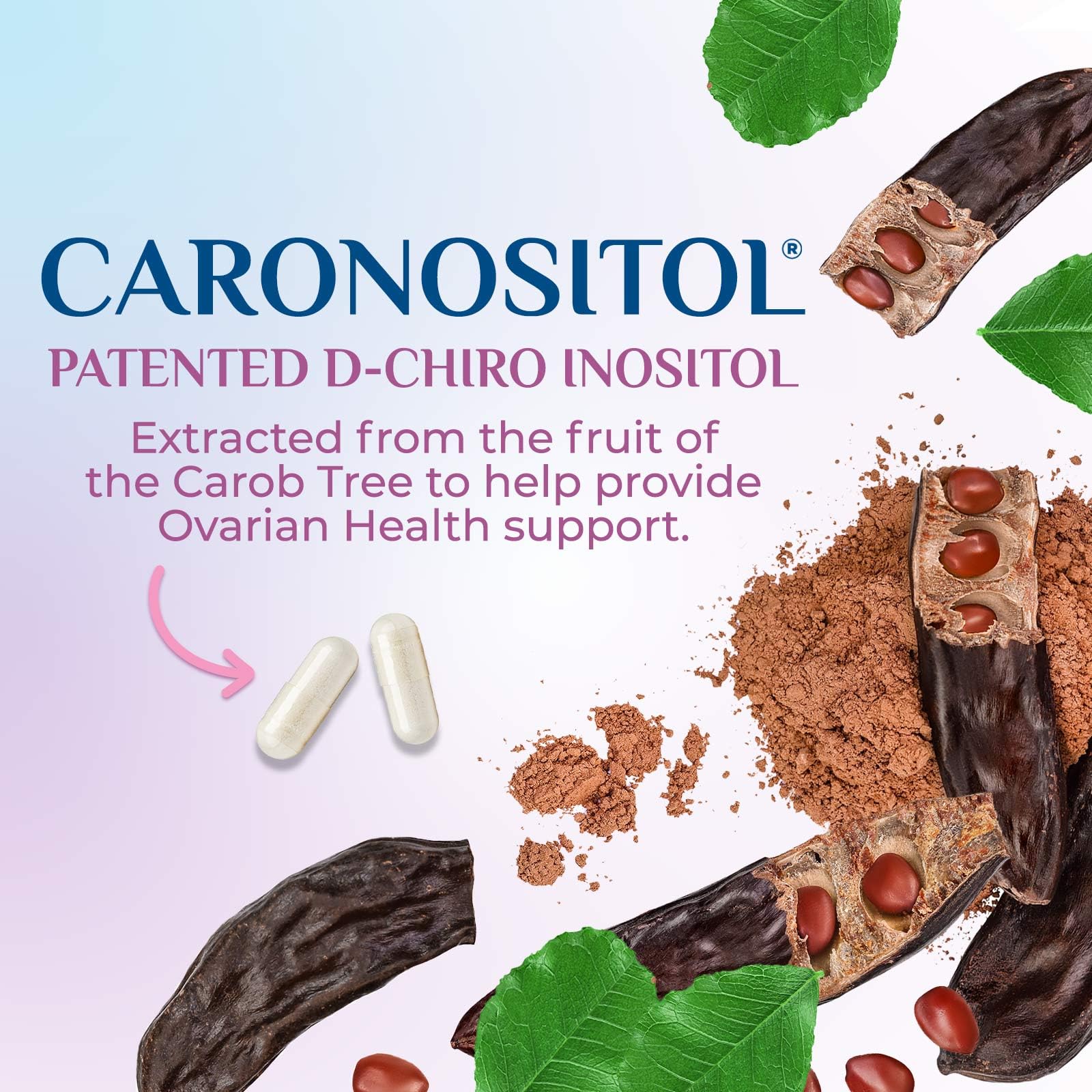 Myo-Inositol & D-Chiro Inositol 1025mg - 40:1 Ideal Ratio for Ovarian Support, Vegan Myo & D Chiro Supplement for Women's Natural Balance and Hormone Support, Vitamin B8, Non-GMO - 120 Capsules Nature's Glow buy supplements canada
