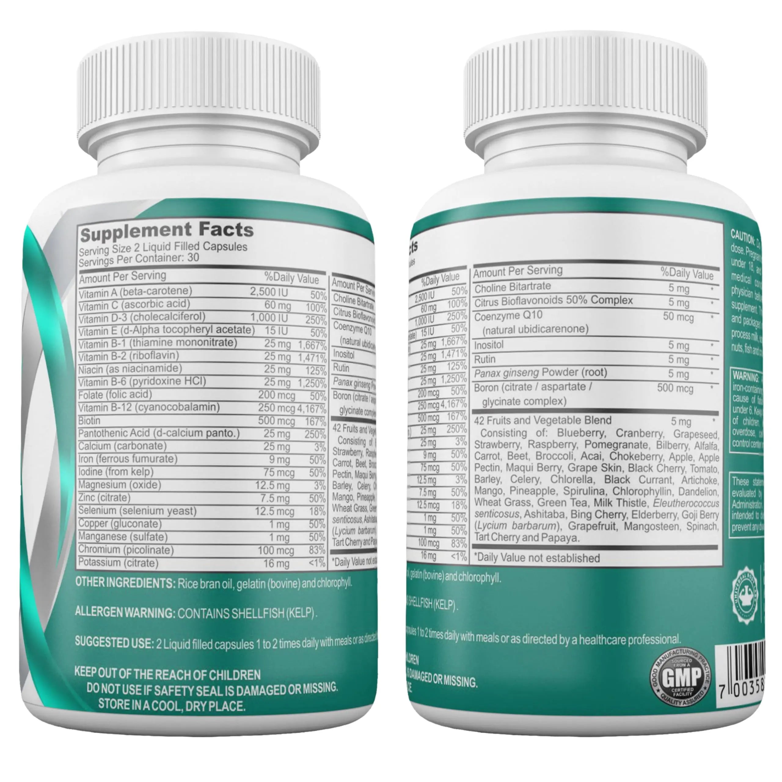 Bariatric Multivitamin with Iron – 2 Softgels Daily, Liquid-Filled Rapid-Absorption Softgels for Gastric Sleeve & Bypass Patients – Bari Liquid Force Universal Body Labs buy supplements canada