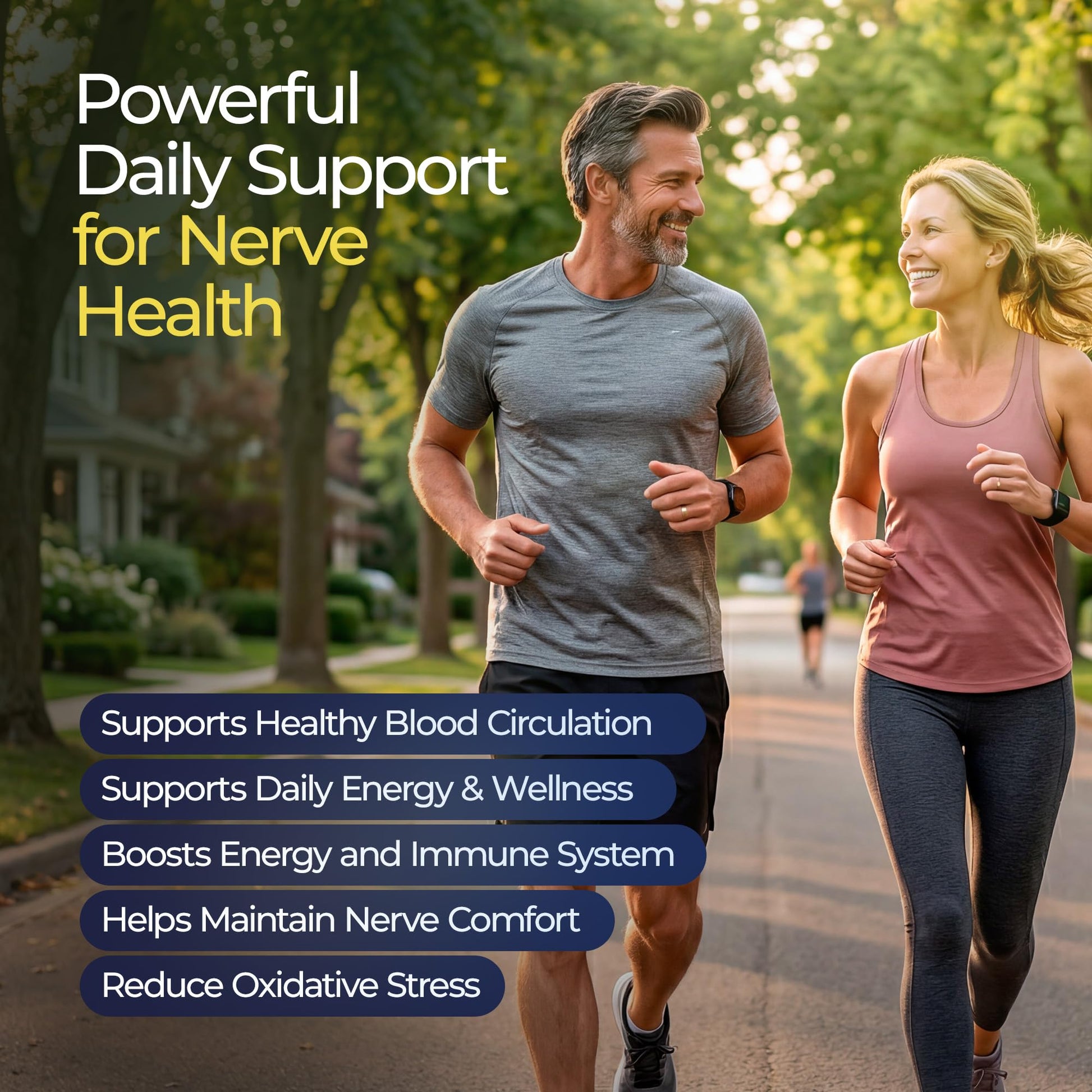 The Nerve Brand Neuropathy Support Gummies, 600 mg R Alpha Lipoic Acid Gummies with B1 B6 B12 and Lion’s Mane, Sugar Free Daily Nerve Health Supplement, 30 Day Supply The Nerve Brand buy supplements canada