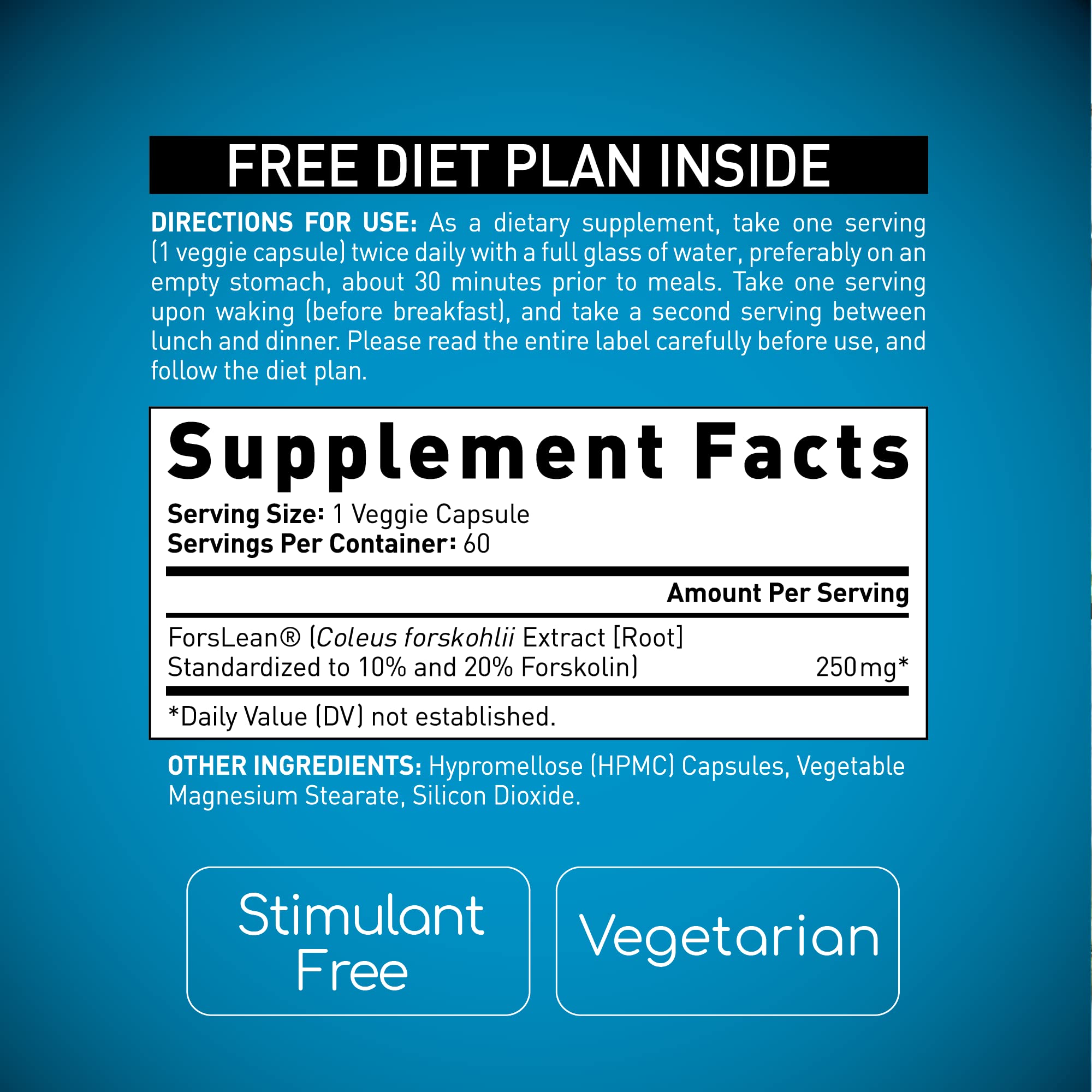 BioGenetic Labs Forskolin Lean & Tone - Weight Loss Pills - Body Toning Formula Fat Burner BioGenetic Laboratories buy supplements canada