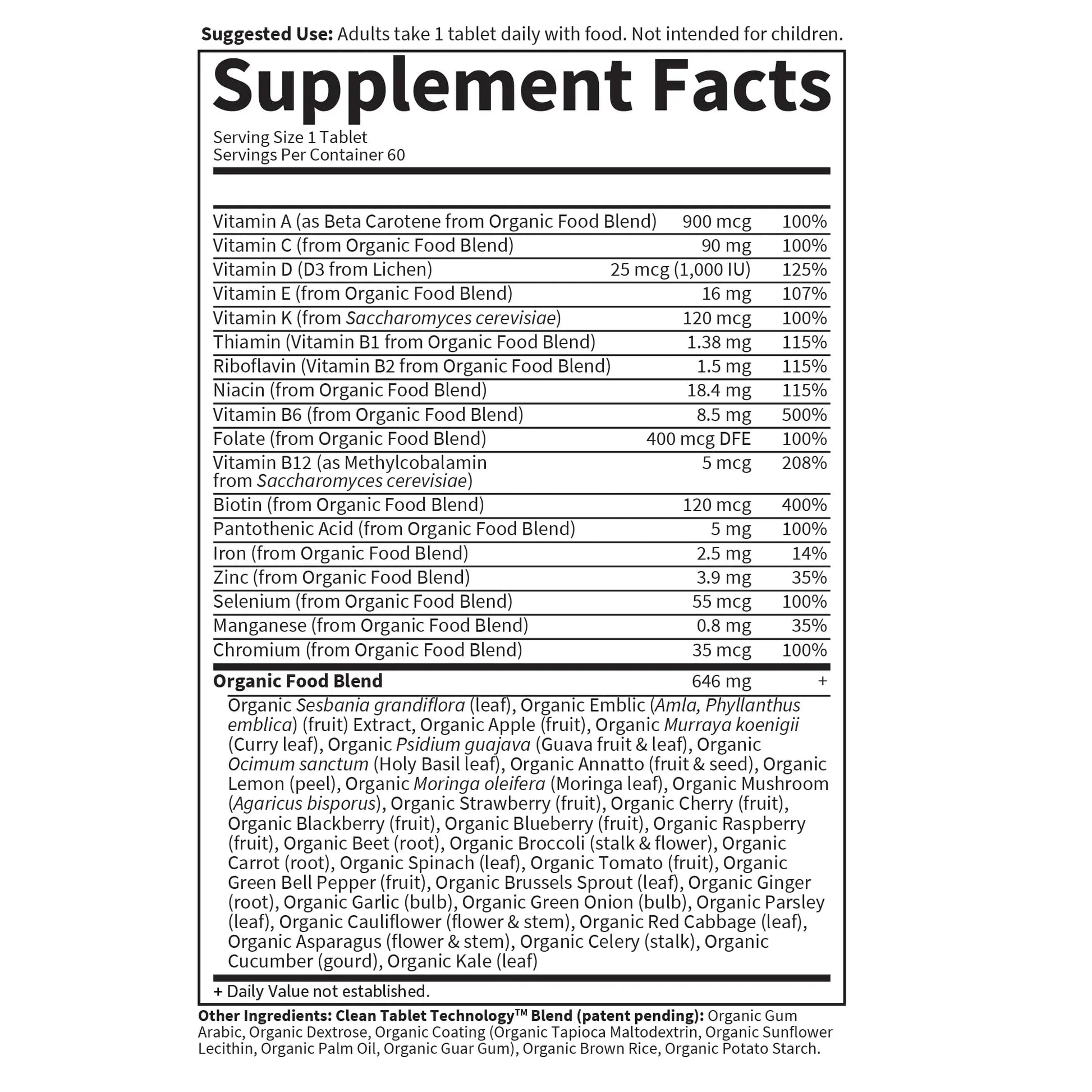 Garden of Life Organics Women's Once Dail,y 60ct & Vitamin Code Vitamin D3 5,000IU, 60ct Garden of Life buy supplements canada
