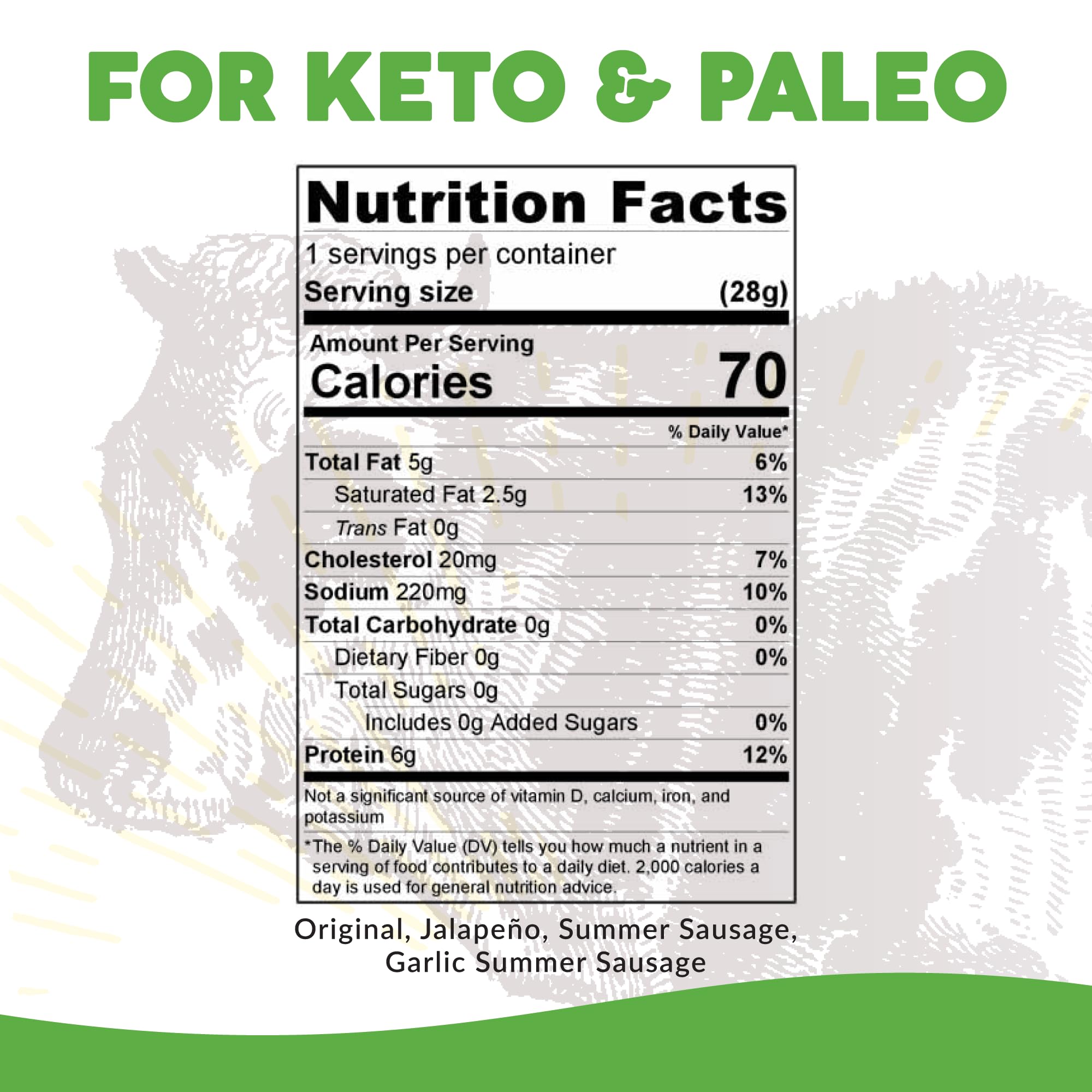 Paleovalley 100% Grass Fed Beef Sticks - Delicious Gluten Free Beef Snack - High Protein Keto Friendly, 40 Count Variety Pack Paleovalley buy supplements canada