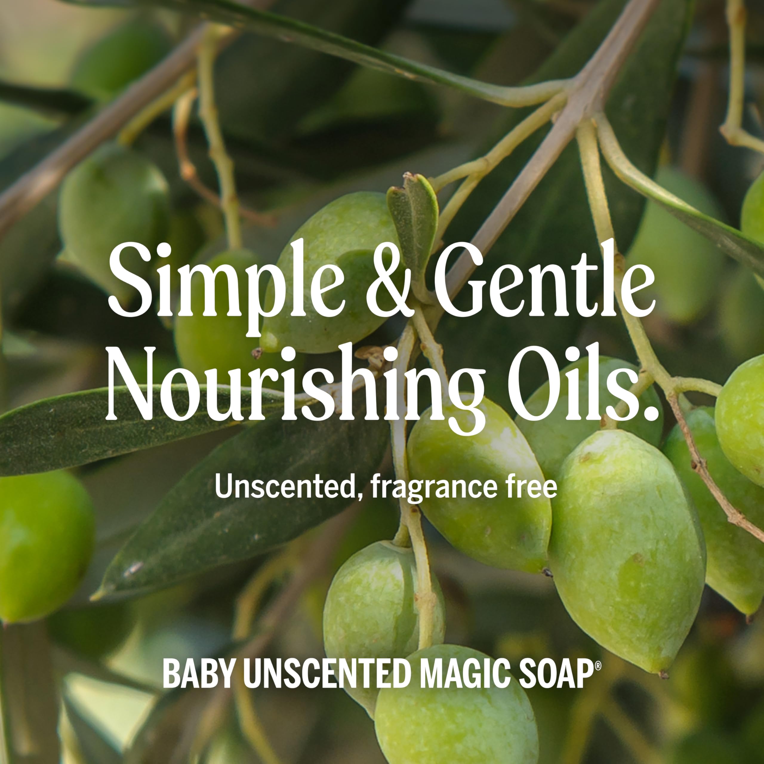 Dr. Bronner's Pure-Castile Magic Liquid Soap (Baby Unscented, 8 Ounce)- Made with Regenerative Organic Certified Oils, For Face Dr. Bronner's buy supplements canada