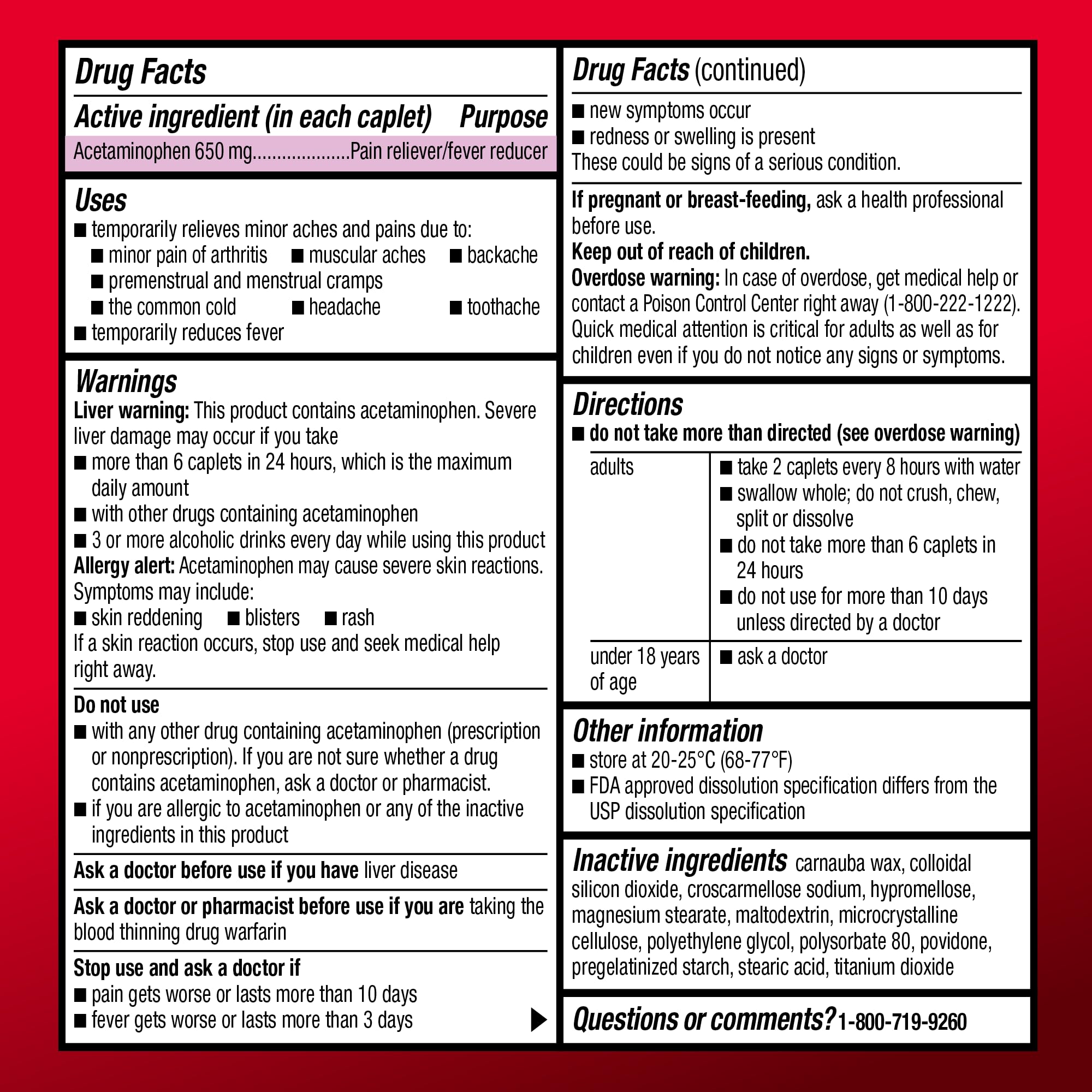 Amazon Basic Care Acetaminophen Extended-Release Tablets, 650 mg, Pain Reliever, Fever Reducer, Arthritis Pain, Headache, Backache, Menstrual Pain, 400 Count Amazon Basic Care buy supplements canada