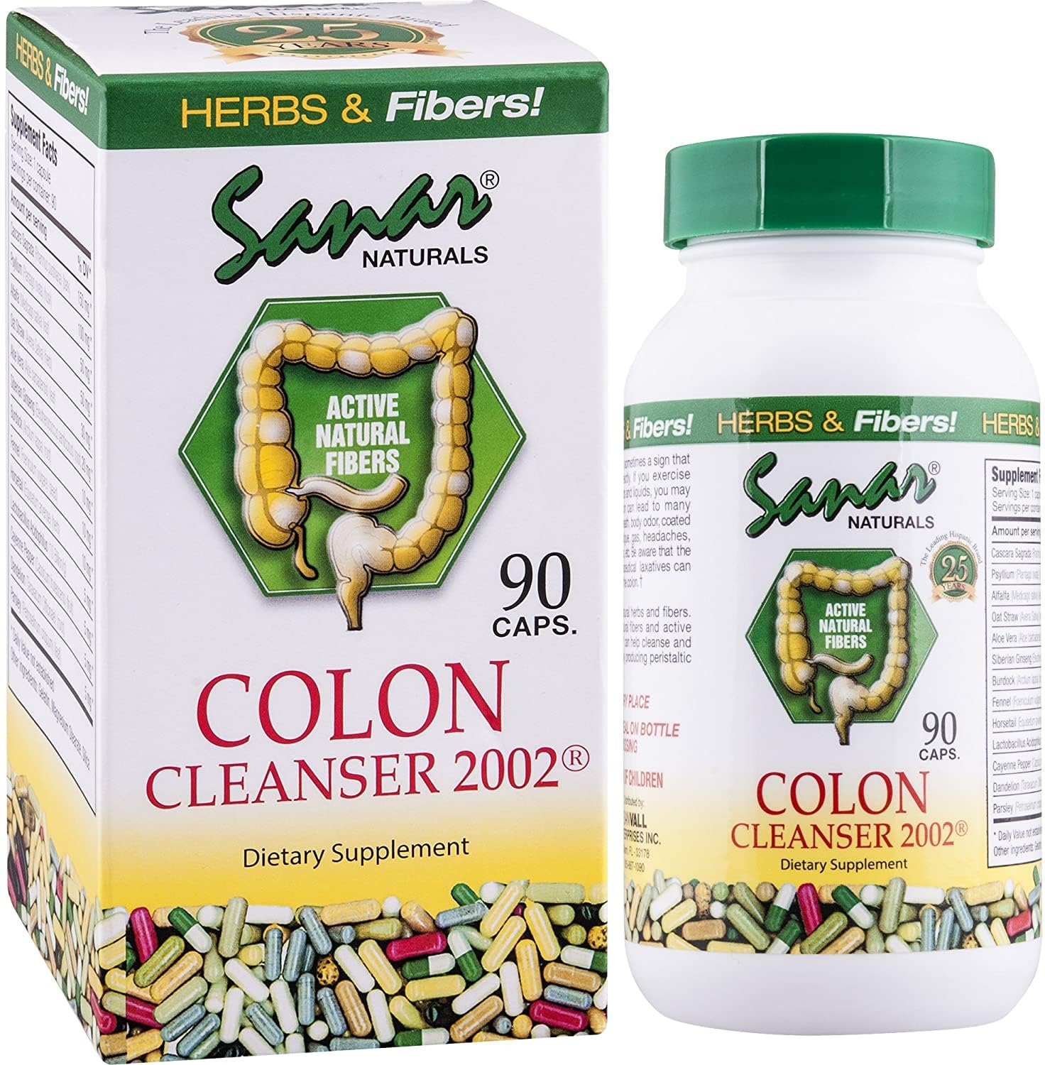 Sanar Naturals Colon Cleanser - Herbal Blend with Probiotics and Fibers - Digestive Health Sanar Naturals buy supplements canada