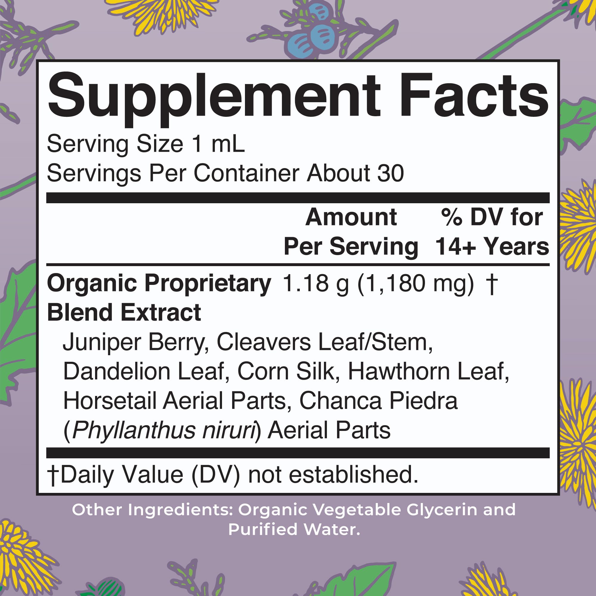 MaryRuth Organics Herbal Supplement Drops | Support Renal & Urinary Systems | Juniper Berry | Cleavers | Dandelion | Hawthorn | Horsetail & Chanca Piedra | Vegan | Non-GMO | 1 Fl Oz MARYRUTH'S buy supplements canada