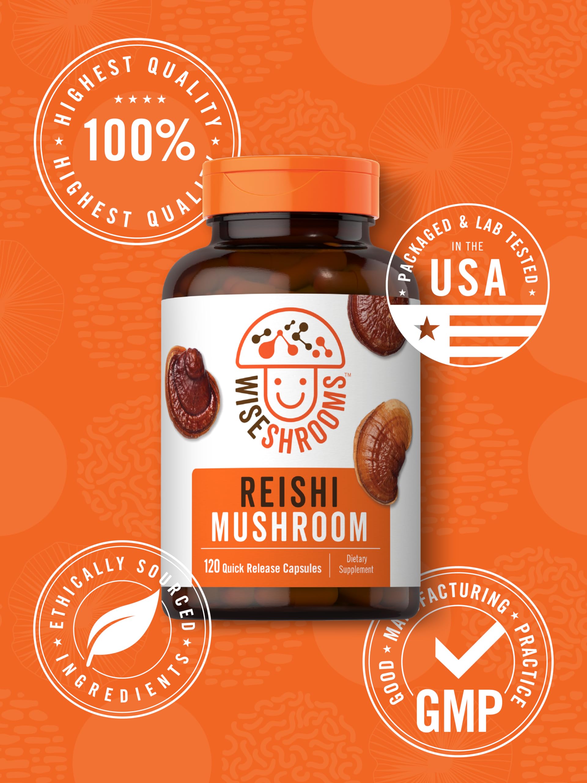 Carlyle Reishi Mushroom Capsules 5000 mg |120 Count | Non-GMO and Gluten Free Extract Carlyle buy supplements canada