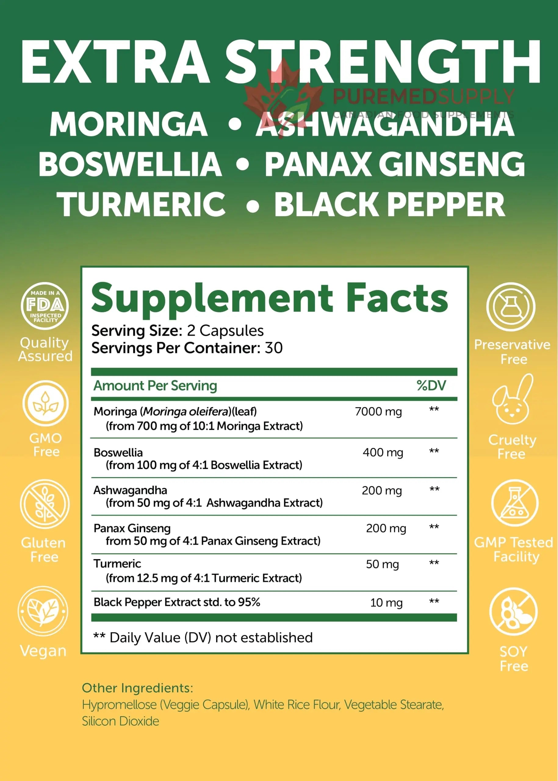 Lunakai USA Made Moringa & Sea Moss Capsules Bundle – 6-in-1 & 16-in-1 Advanced Blends – 60 Non-GMO Veggie Capsules Each Lunakai buy supplements canada