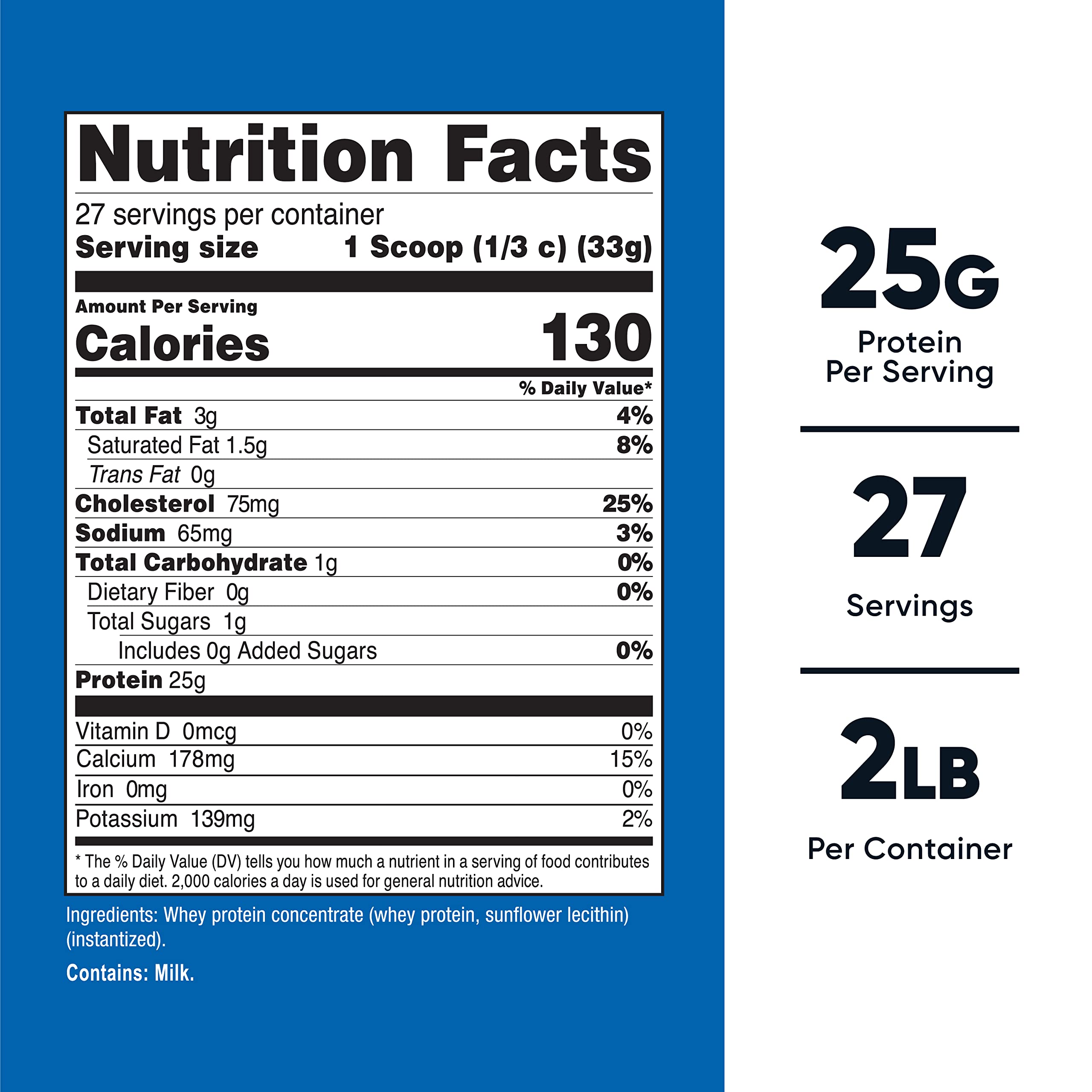 Nutricost Whey Protein Concentrate (Unflavored) 2LBS - Gluten Free & Non-GMO Nutricost buy supplements canada