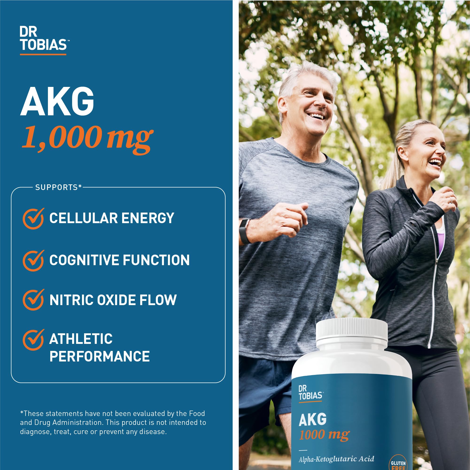 Dr. Tobias AKG Supplement & Joint Support Supplement - Supports Energy, Muscles, Cartilage & Joint Health, Non-GMO Dr. Tobias buy supplements canada