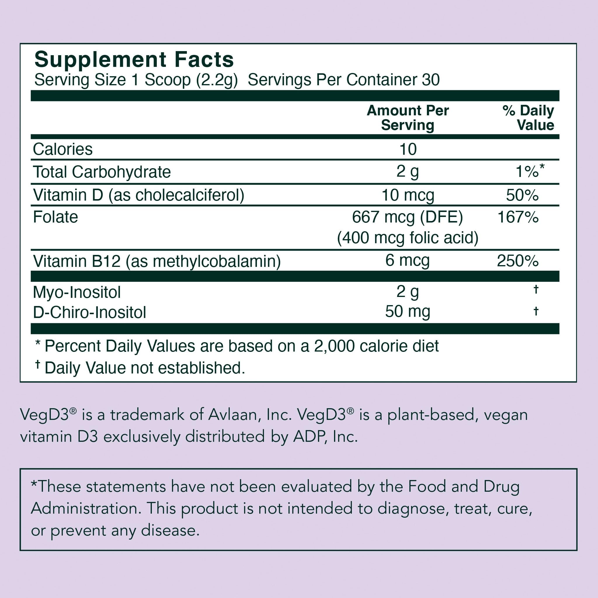 Rael Hormone Balance for Women, Myo Inositol Powder - Myo-Inositol & D-Chiro Inositol Rael buy supplements canada