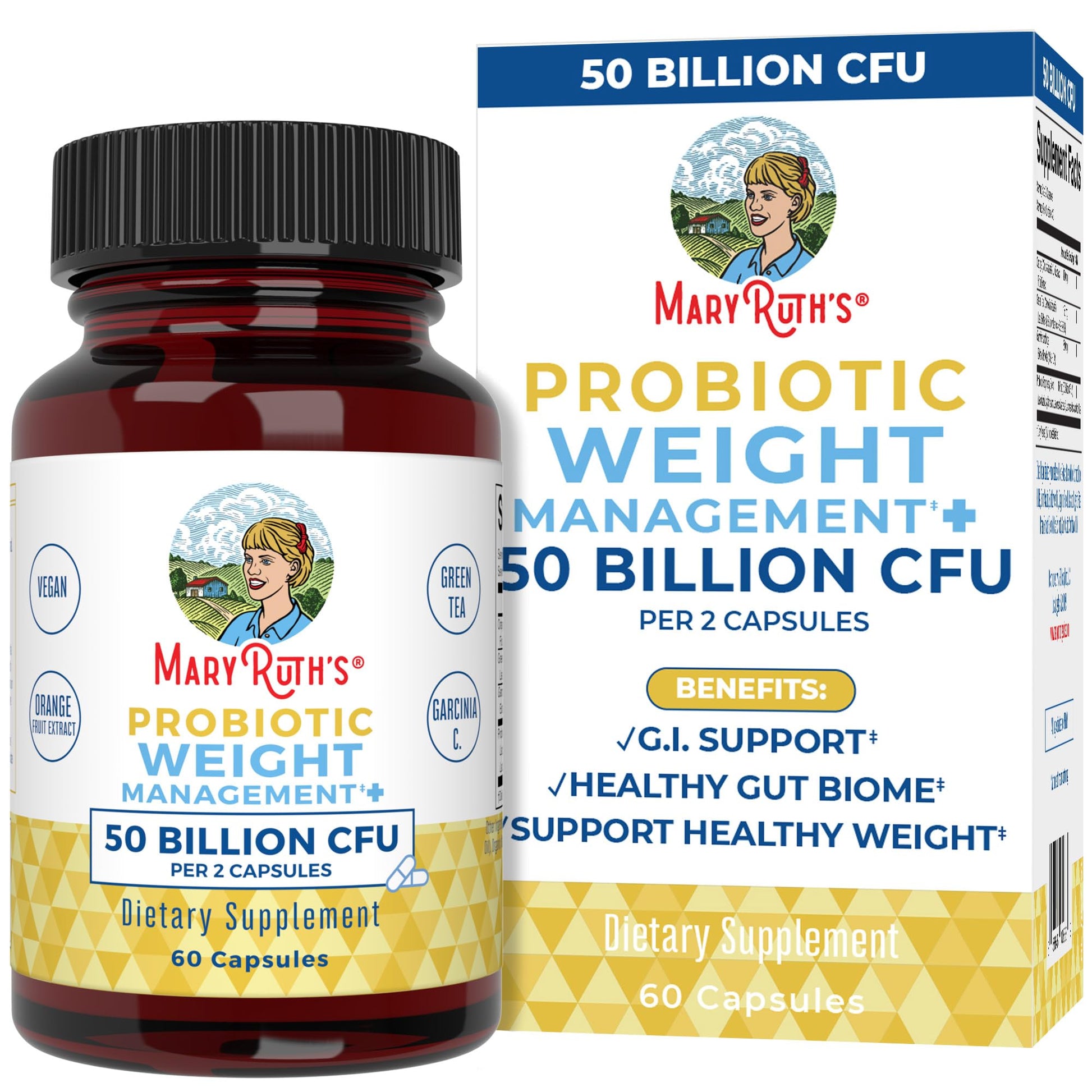 MaryRuth Organics Probiotics Capsule for Women & Men | Weight Management | Digestive MaryRuth Organics buy supplements canada