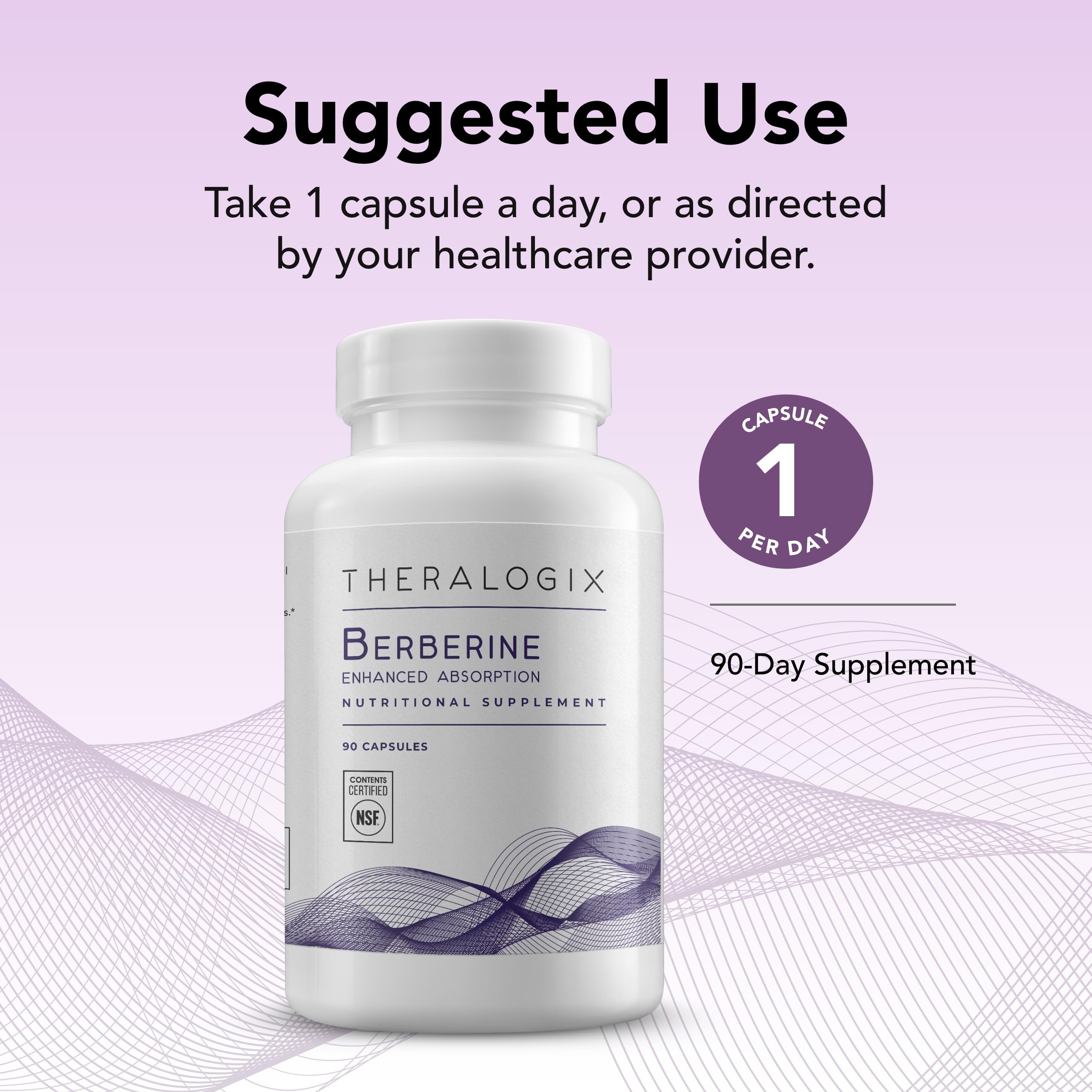 Theralogix Berberine Enhanced Absorption - 90-Day Supply - Made with Berberine Theralogix buy supplements canada