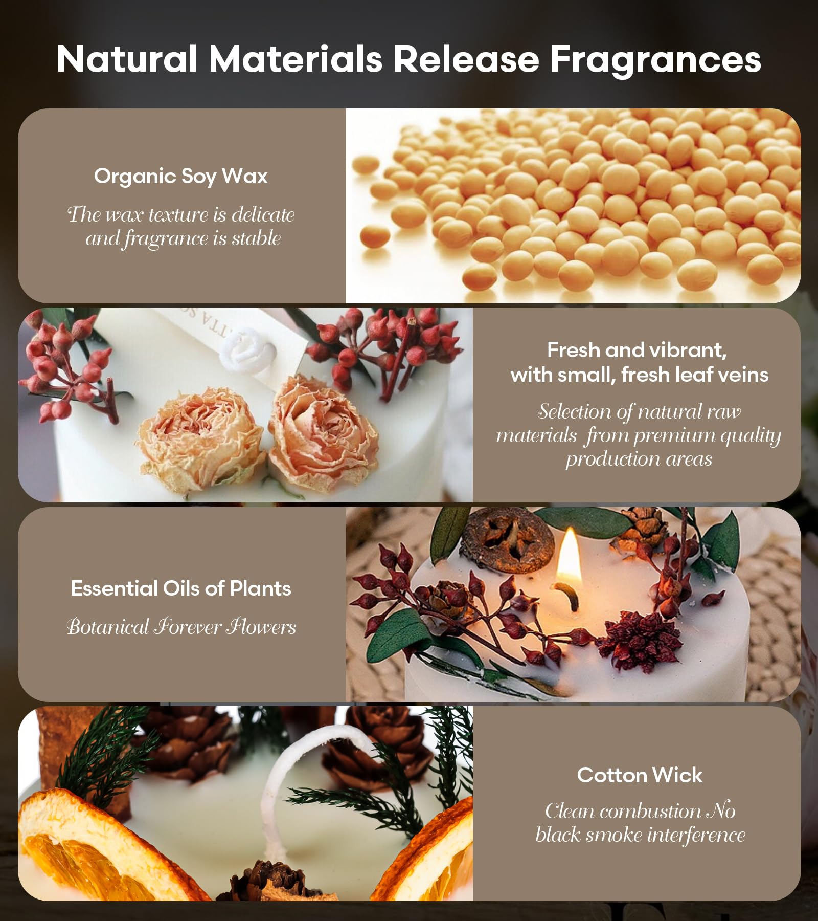 Candles Clearance | Eucalyptus & Orange Aromatherapy Candles | 10 oz Scented Candles Homarom buy supplements canada