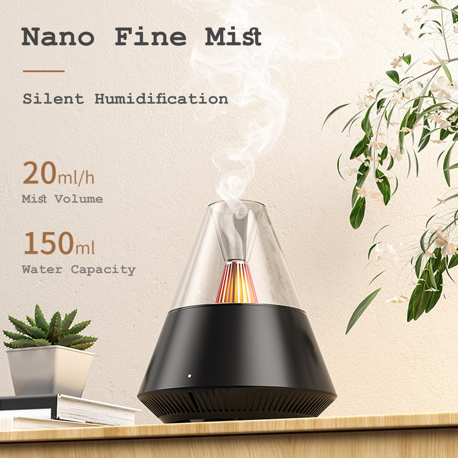 TriPro Essential Oils Aroma Diffuser,Portable Humidifier with Cool Mist and Warm Light Effect,Remote Control TriProC buy supplements canada