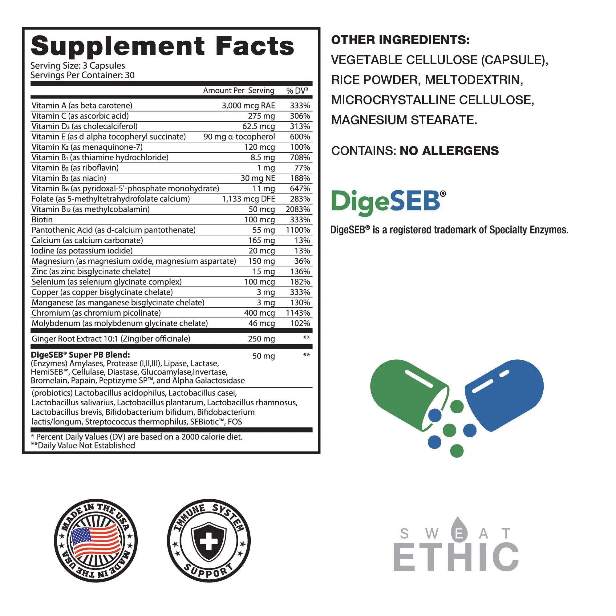 Sweat Ethic Multi-Vitamin Sweat Ethic buy supplements canada