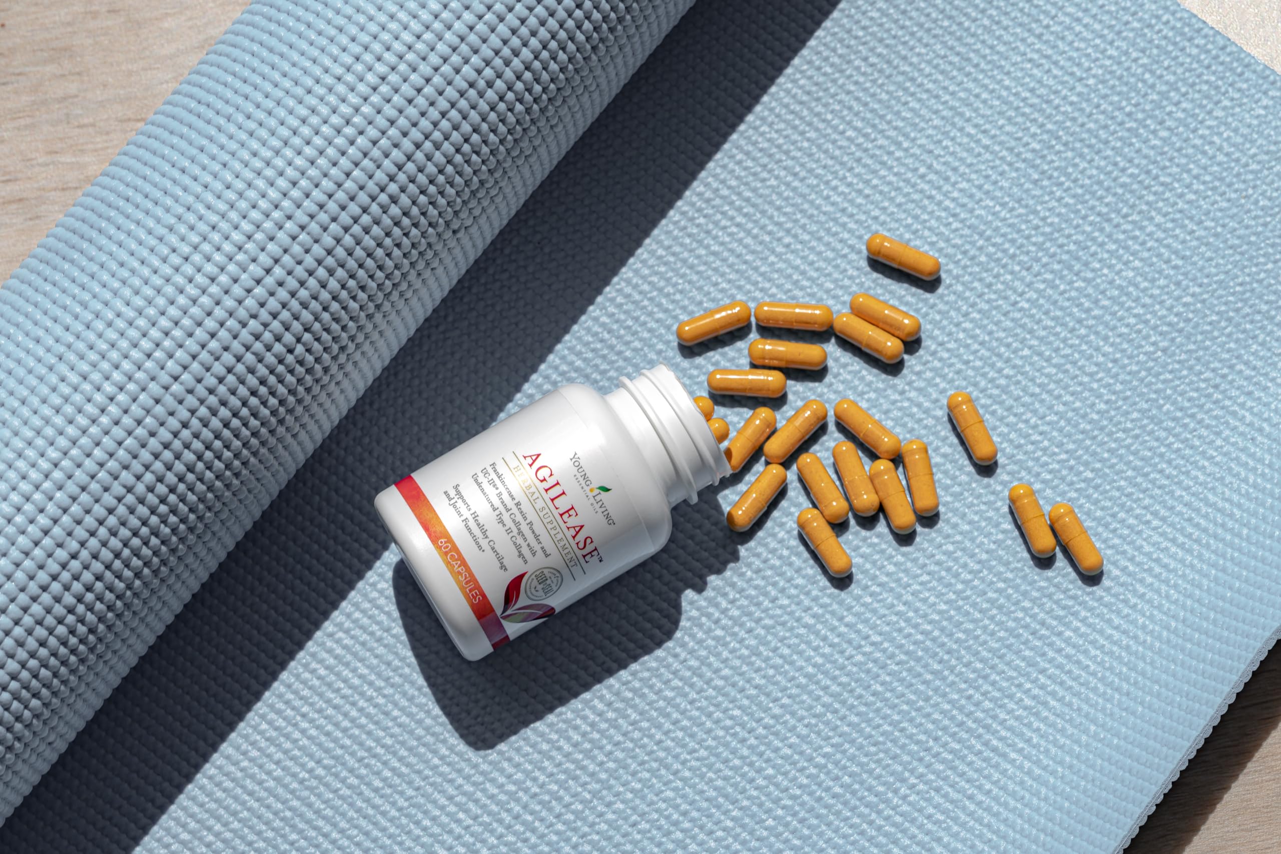 Young Living AgilEase Capsules | 60 Count | UC-II Collagen Supplement | Supports Mobility & Flexibility | Helps Maintain Joint Health & Exercise Recovery Young Living buy supplements canada