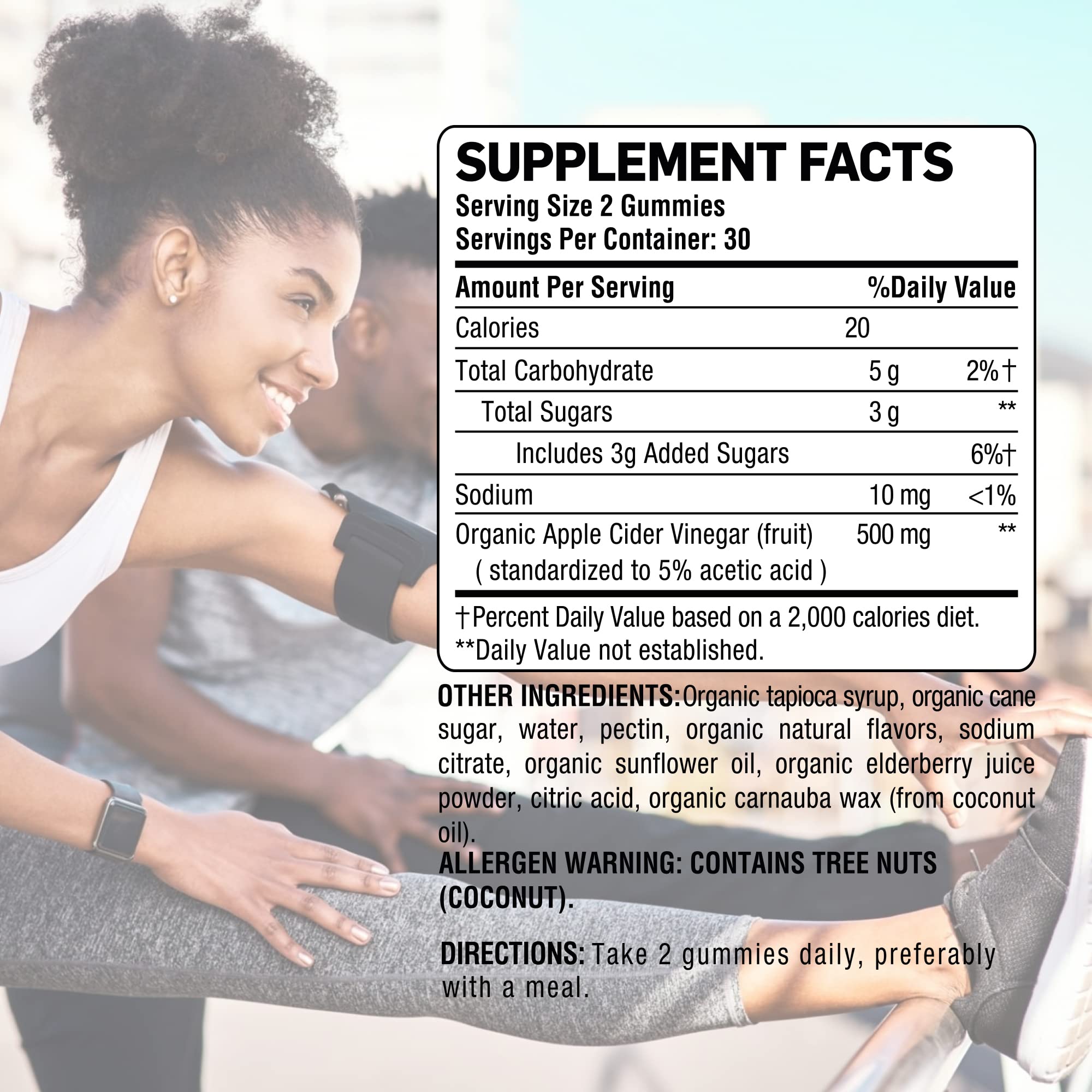 USDA Organic Apple Cider Vinegar Gummies with The Mother. AVC Keto Gummy Vitamins Simple Organica buy supplements canada