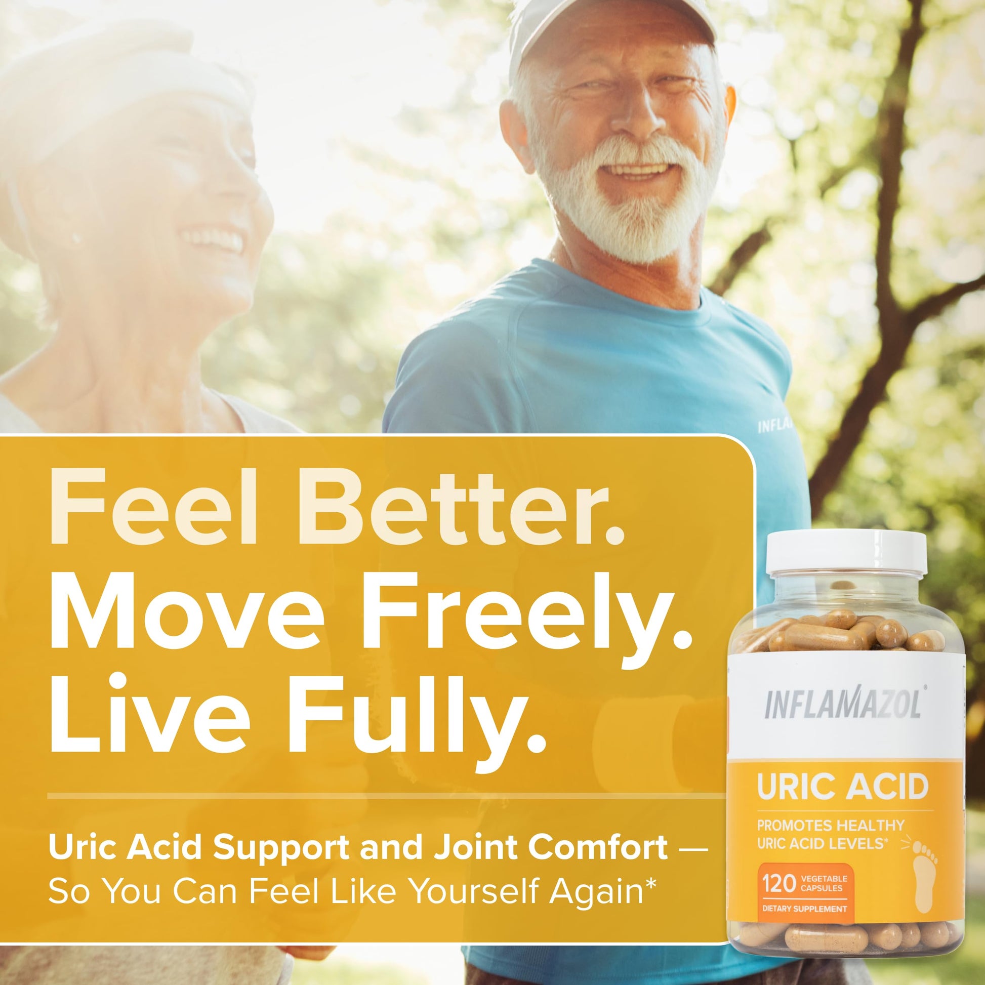 Inflamazol Uric Acid Cleanse – Premium Uric Acid Flush with Tart Cherry, Turmeric & Celery Seed for Joint & Uric Acid Support – Joint Supplements for Men & Women – 120 Capsules Inflamazol buy supplements canada