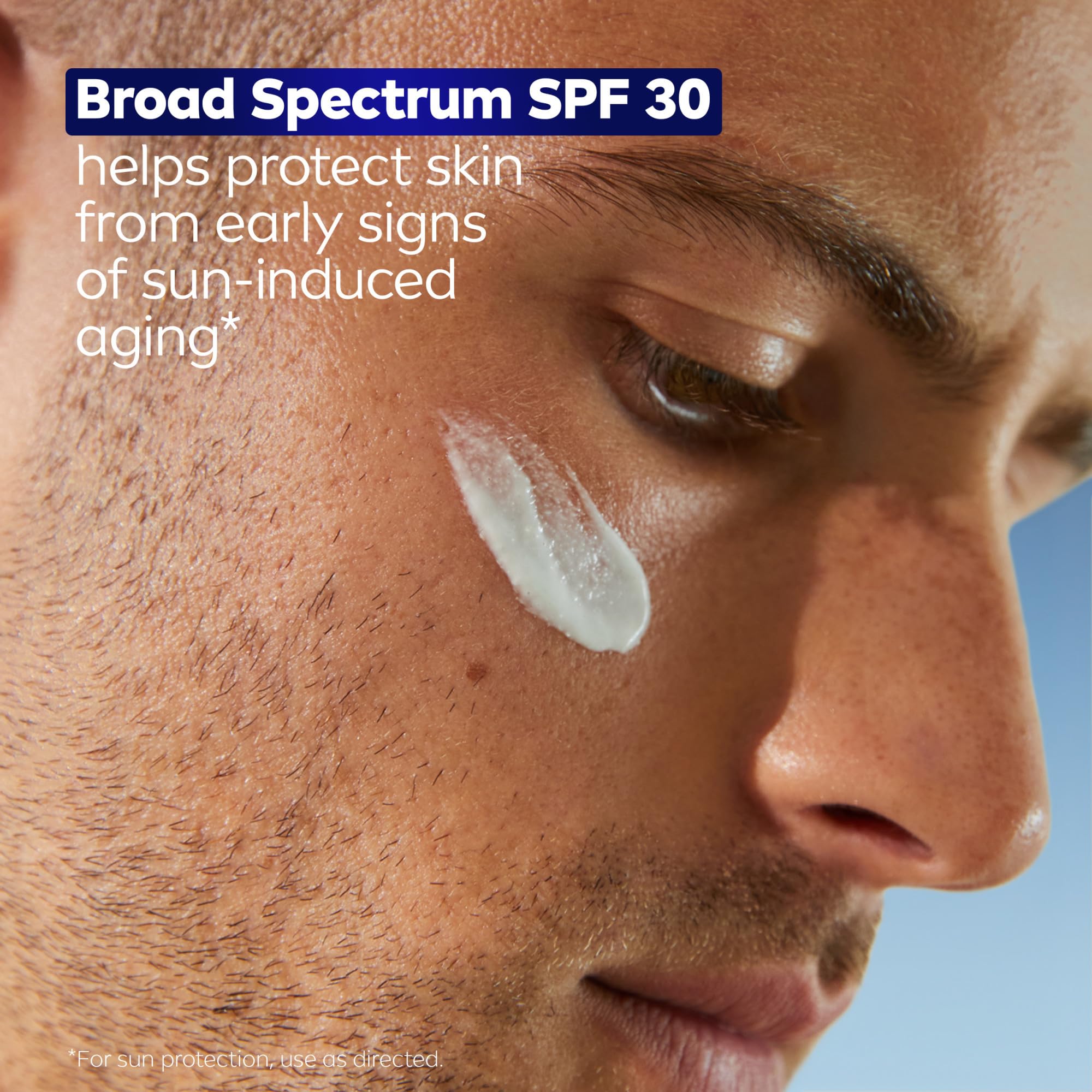NIVEA MEN Age Defense Daily Face Moisturizer with Broad Spectrum SPF 30 Sunscreen, Pro-Retinol and Hyaluronic Acid, Beard-Friendly NIVEA MEN buy supplements canada