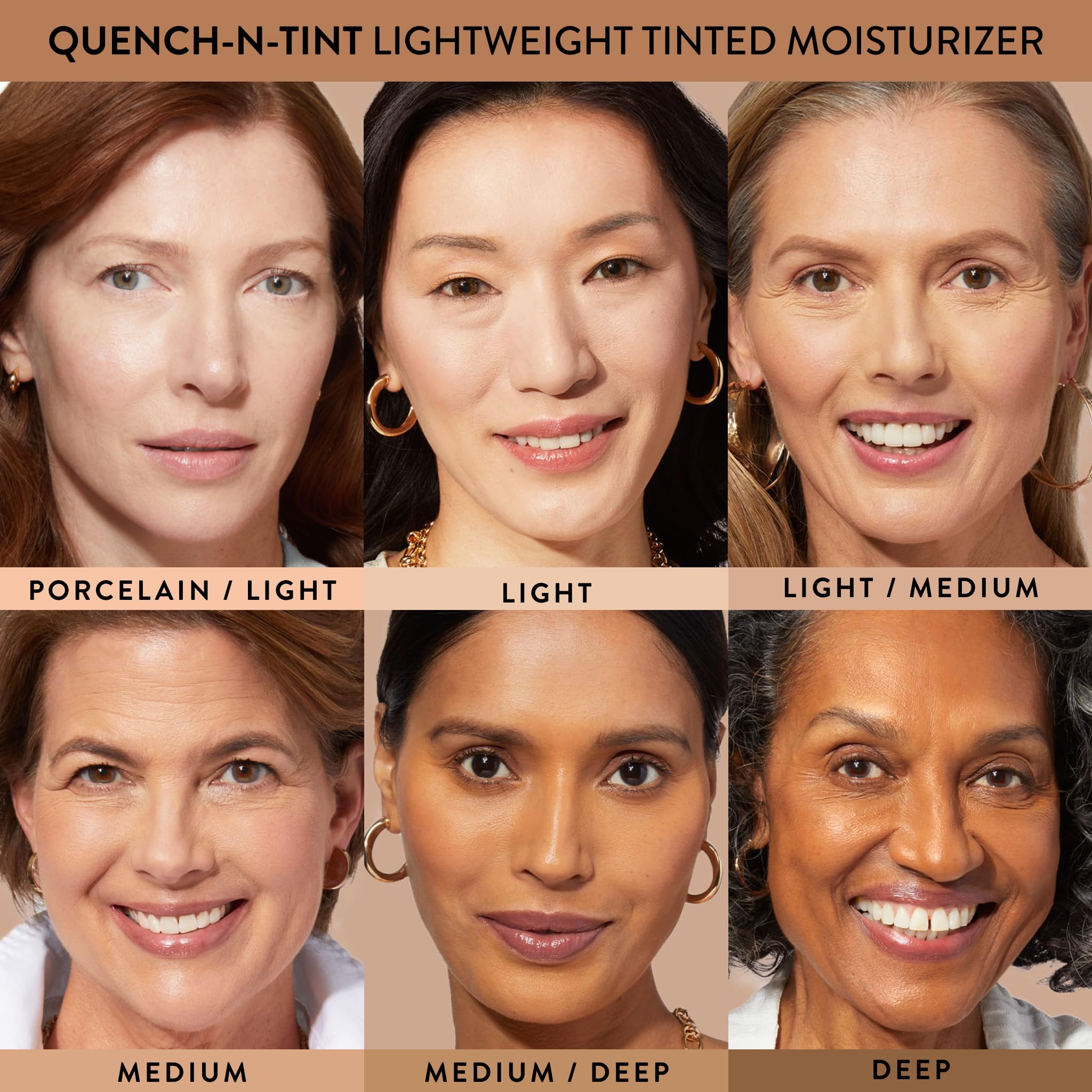 LAURA GELLER NEW YORK Quench-n-Tint Tinted Moisturizer - Sheer to Light Buildable Coverage - Natural Glow Finish - Lightweight Formula LAURA GELLER NEW YORK buy supplements canada