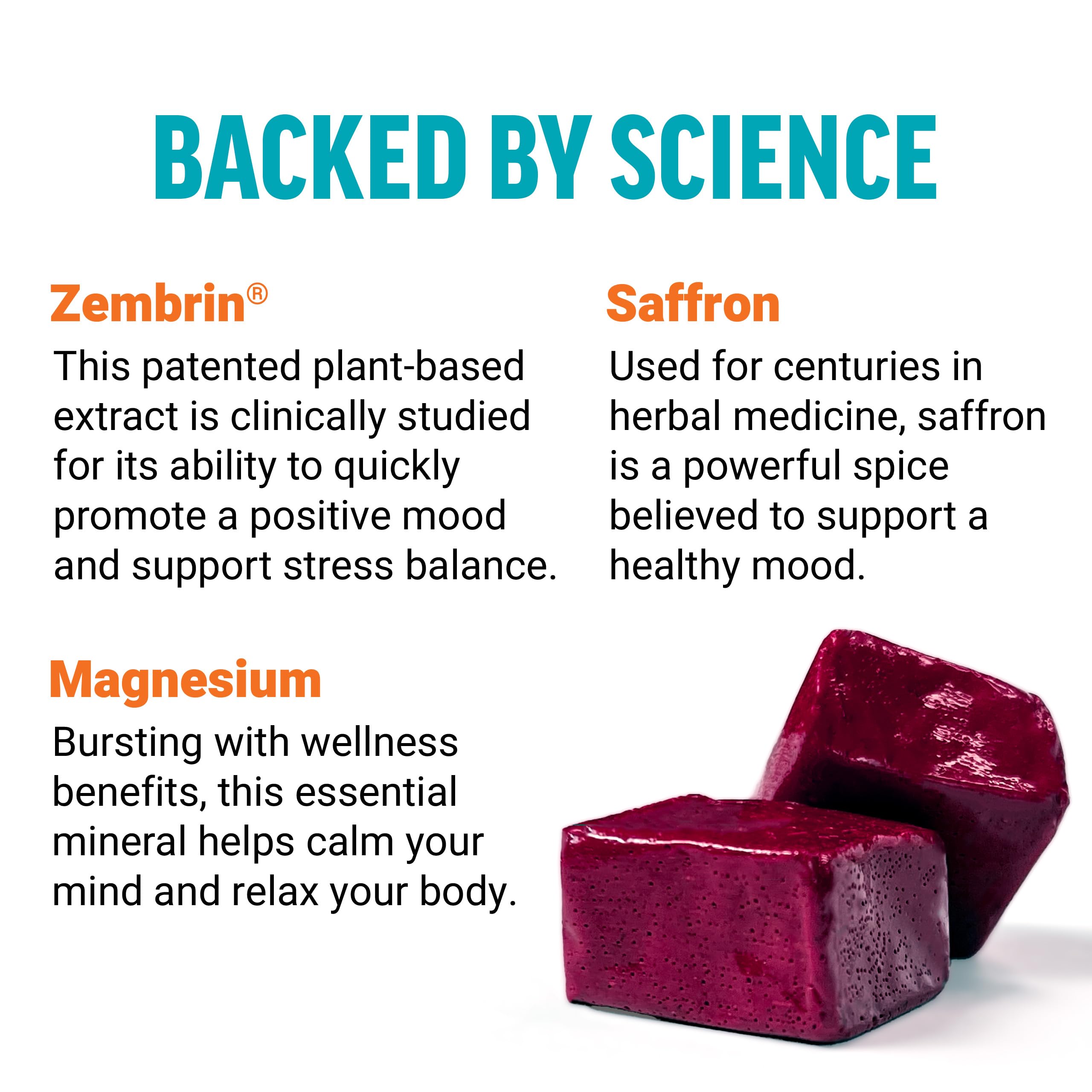 FORCE FACTOR Happy Mood, Mood Support and Mood Balance Supplement to Support Happiness, Positivity, and Stress, Made with Magnesium, Saffron, Zembrin, Non-GMO, Tropical Fruit Flavor, 30 Soft Chews Force Factor buy supplements canada