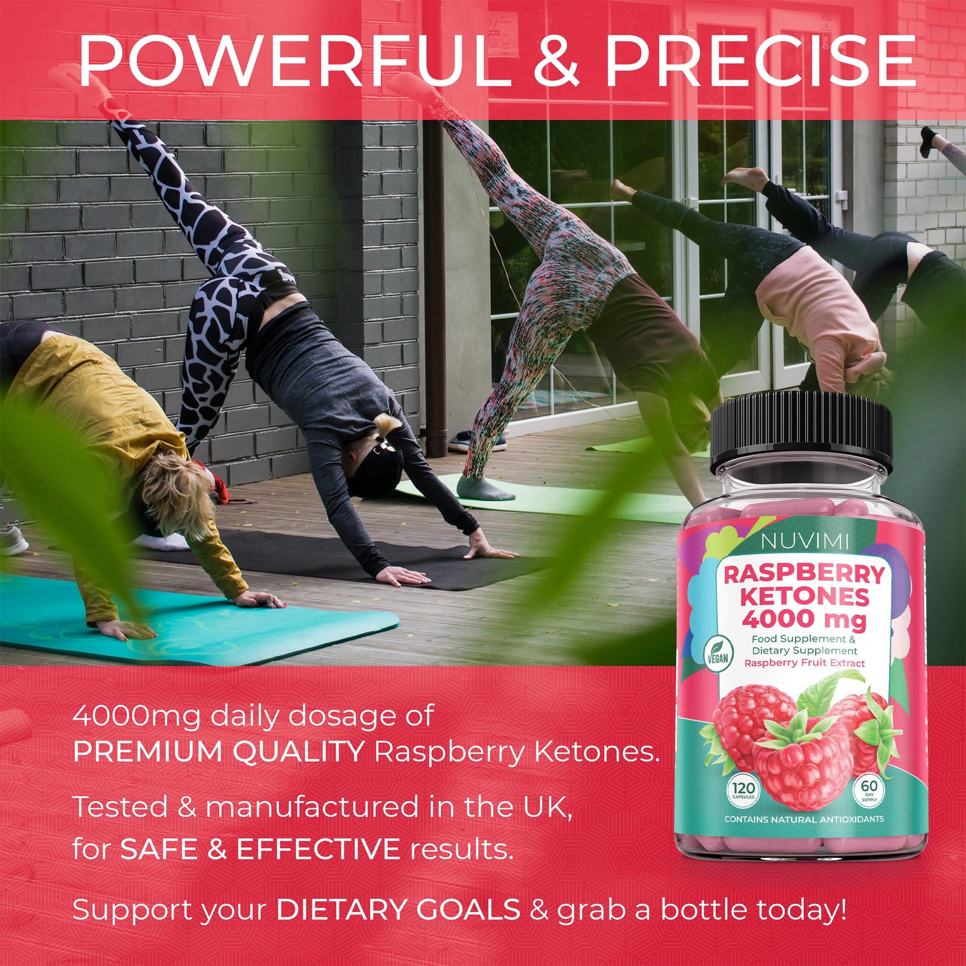 NUVIMI Raspberry Ketones 4000 mg Natural Dietary Food Supplement to Support Healthy NUVIMI buy supplements canada