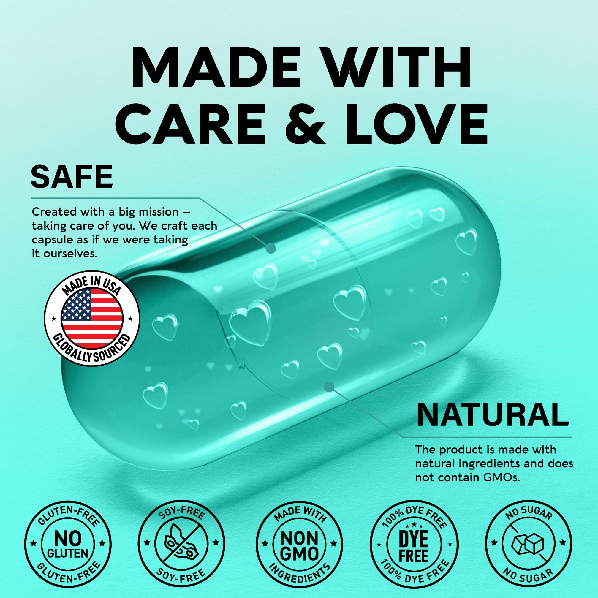 Irish Sea Moss Capsules - Made with Organic Sea Moss, Bladderwrack & Burdock Root - Made in USA - Advanced Superfood - Natural Multi Supplements Blend - Immunity & Energy Support - 90 Vegan Capsules NUTRAHARMONY buy supplements canada