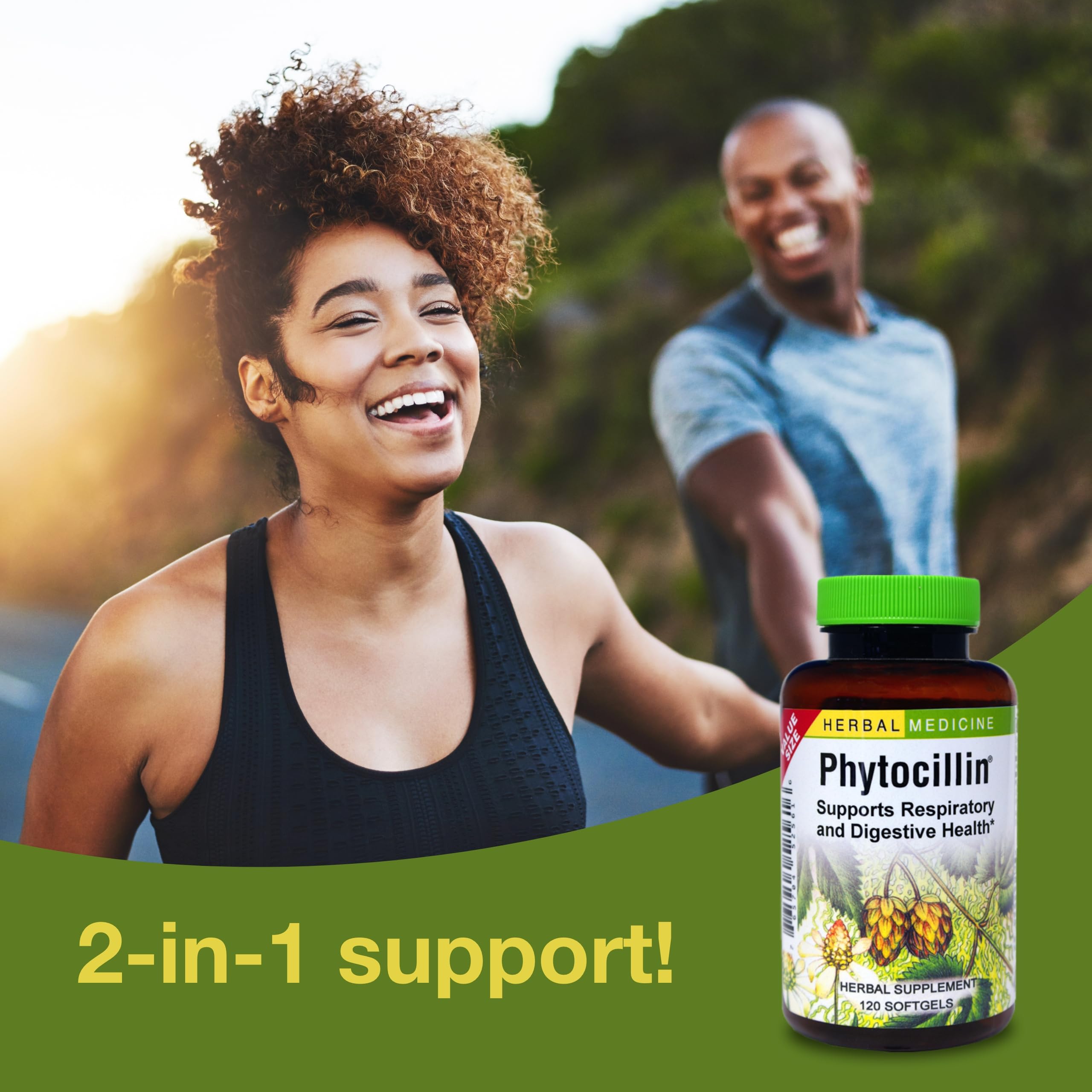 Herbs Etc. Phytocillin - Respiratory & Digestive Health Support Supplement - Herbal Formula to Support Digestion - Support Healthy Breathing - 120 Softgels (120 Servings) Herbs Etc. buy supplements canada