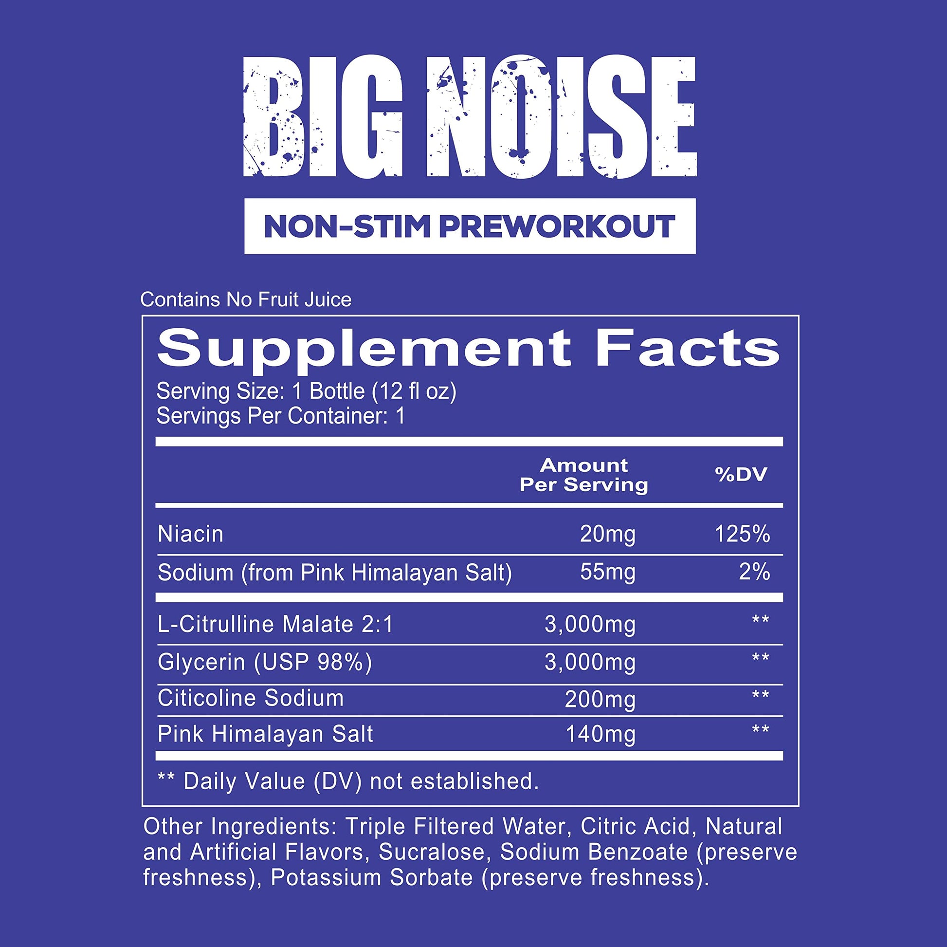 REDCON1 Big Noise RTD Pre Workout Drink, Rainbow Candy - Caffeine-Free Ready-to-Drink REDCON1 buy supplements canada