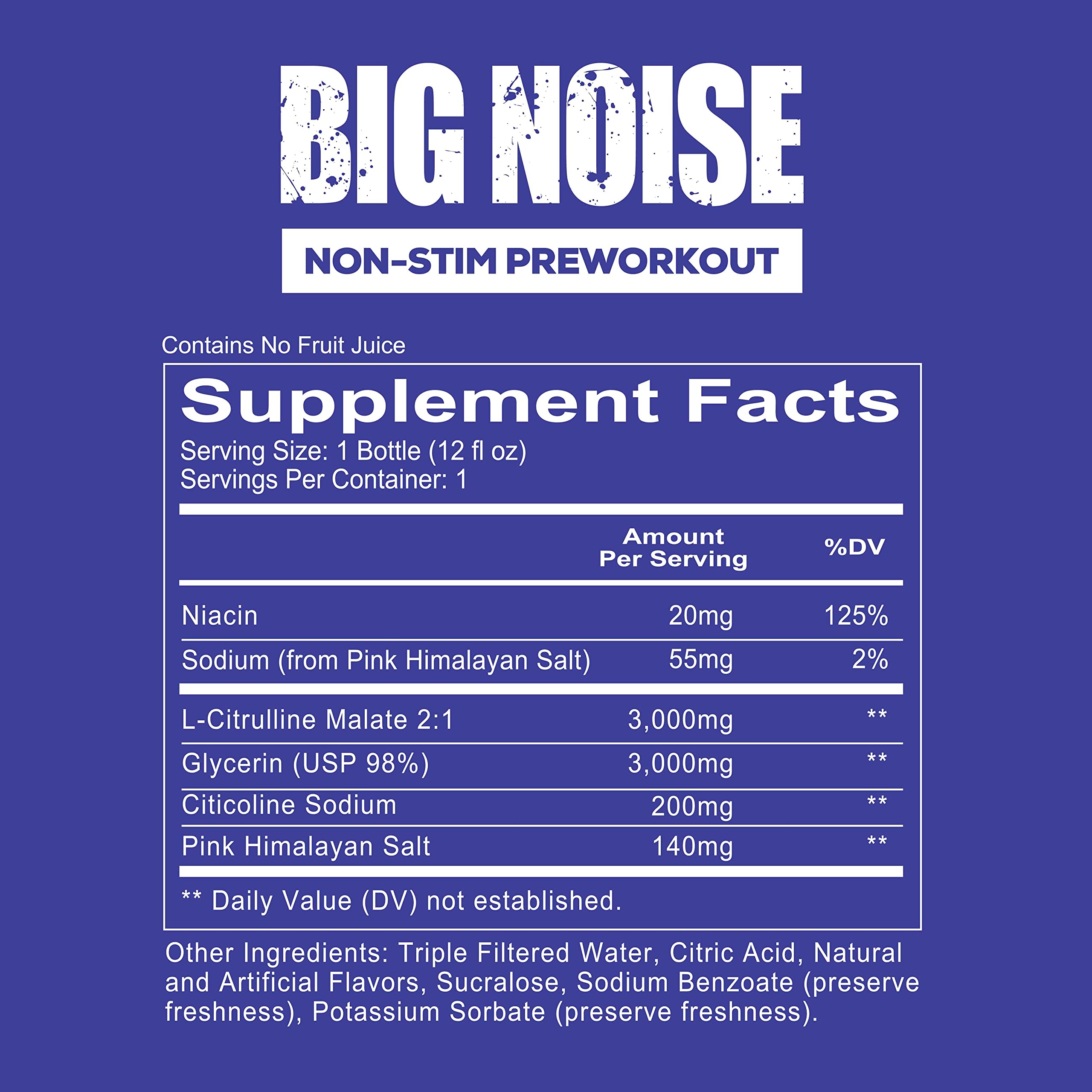 REDCON1 Big Noise RTD Pre Workout Drink, Rainbow Candy - Caffeine-Free Ready-to-Drink REDCON1 buy supplements canada