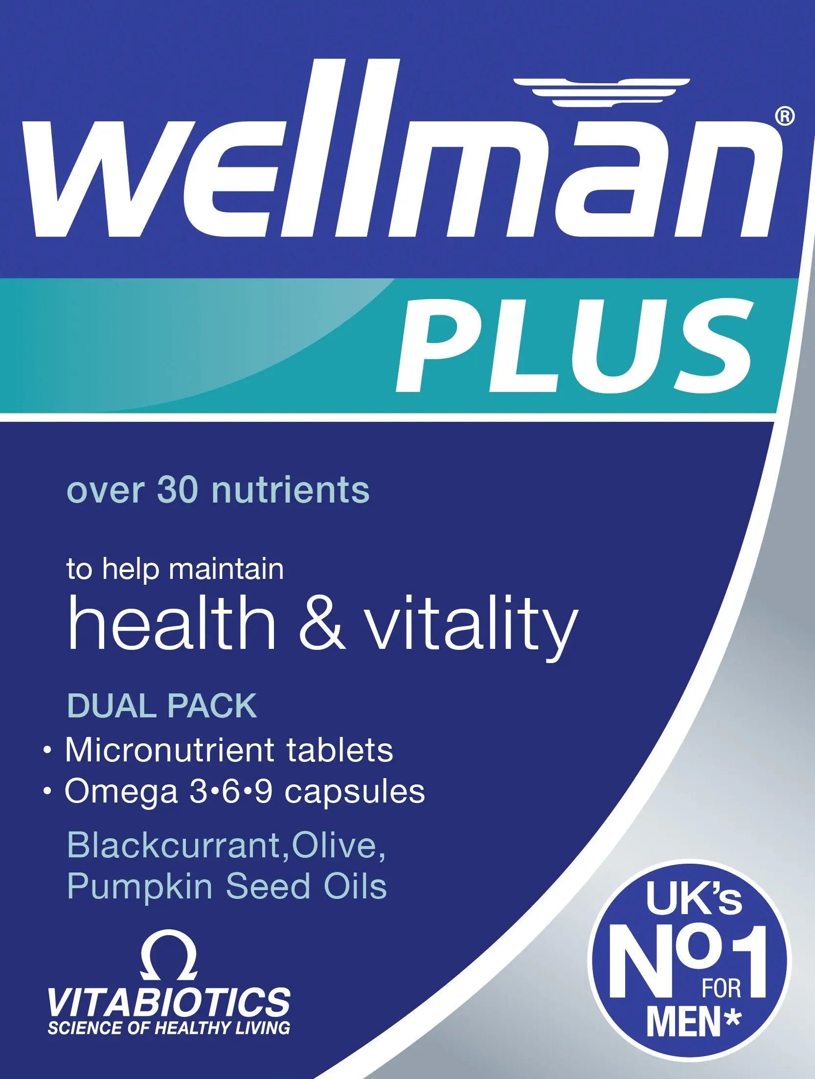 Vitabiotics Ltd Vitabiotics Wellman Plus, 56 Tablets/Capsules Wellman buy supplements canada