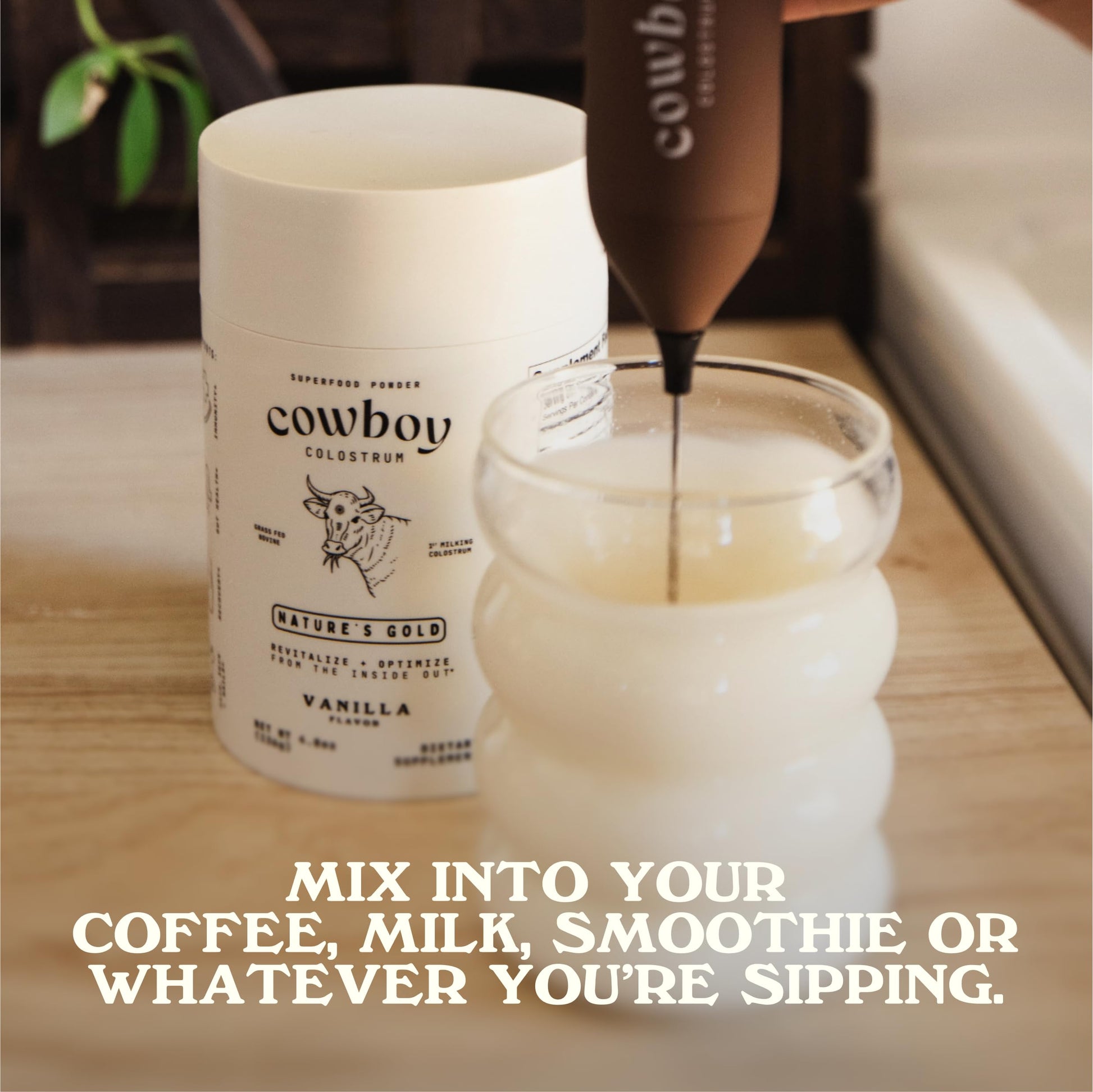 COWBOY COLOSTRUM Powder Travel Packs - Bovine Colostrum Powder - First Day Milking Whole Colostrum - Grass Fed Colostrum Supplement for Gut Health, Immunity, Skin & Hair (Unflavored, 30 Servings) COWBOY COLOSTRUM buy supplements canada