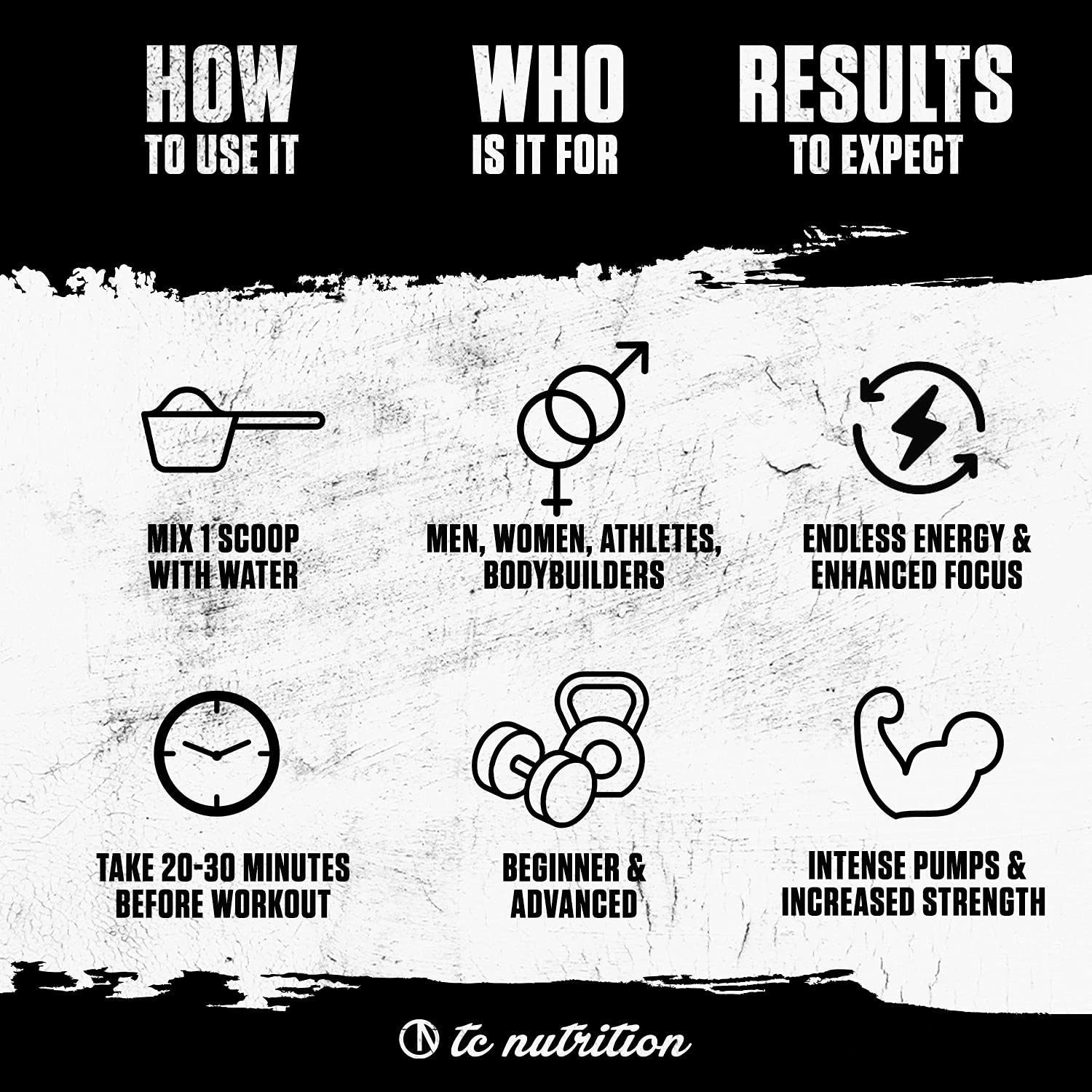 Batch 27 Pre Workout Powder - 8g Citrulline, 3.5g Beta Alanine, 2.5g Betaine, 325mg Caffeine TC Nutrition buy supplements canada