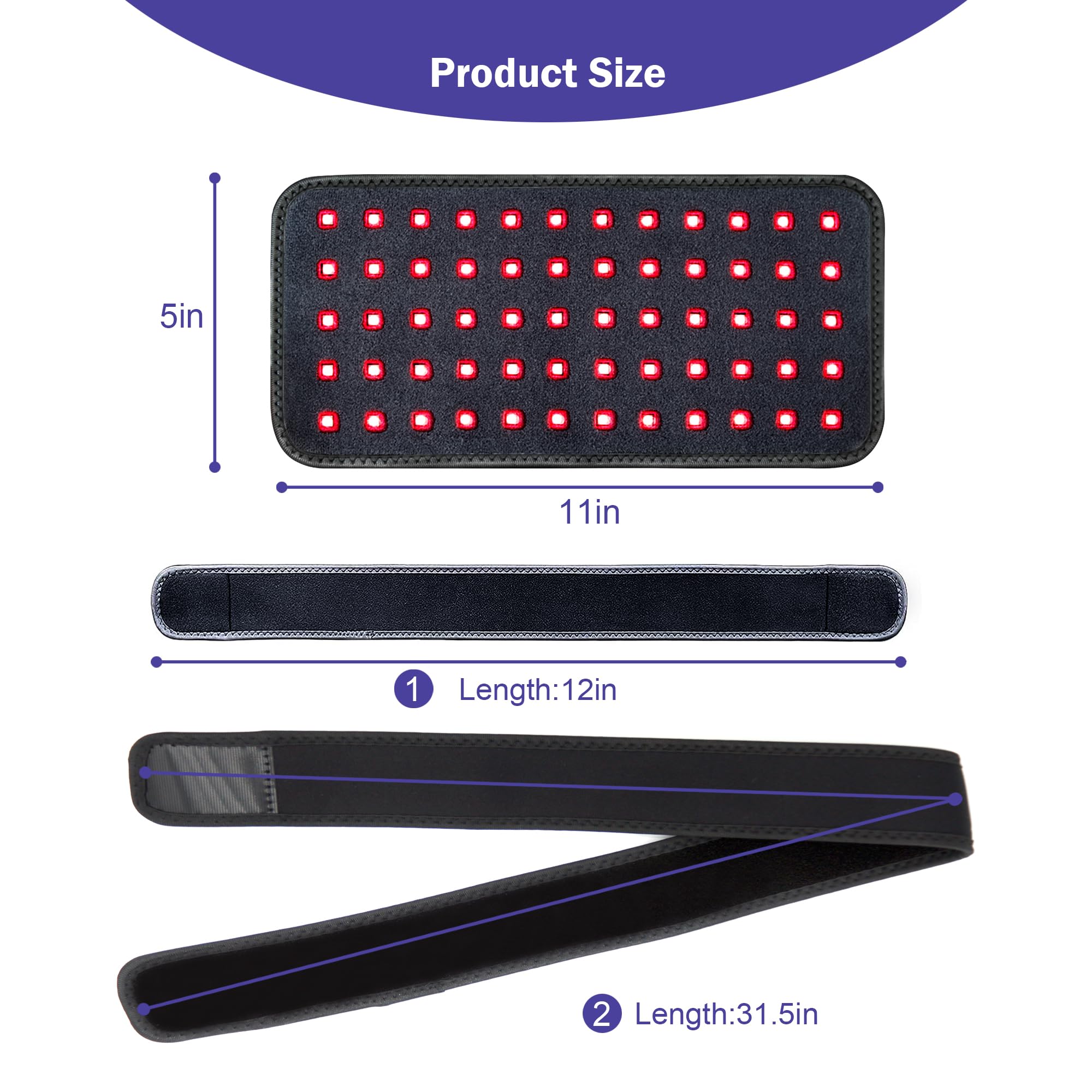 Kate brothers Red Light Therapy Belt - for Neck Near Infrared Light Therapy & Red Light Therapy Kate brothers buy supplements canada