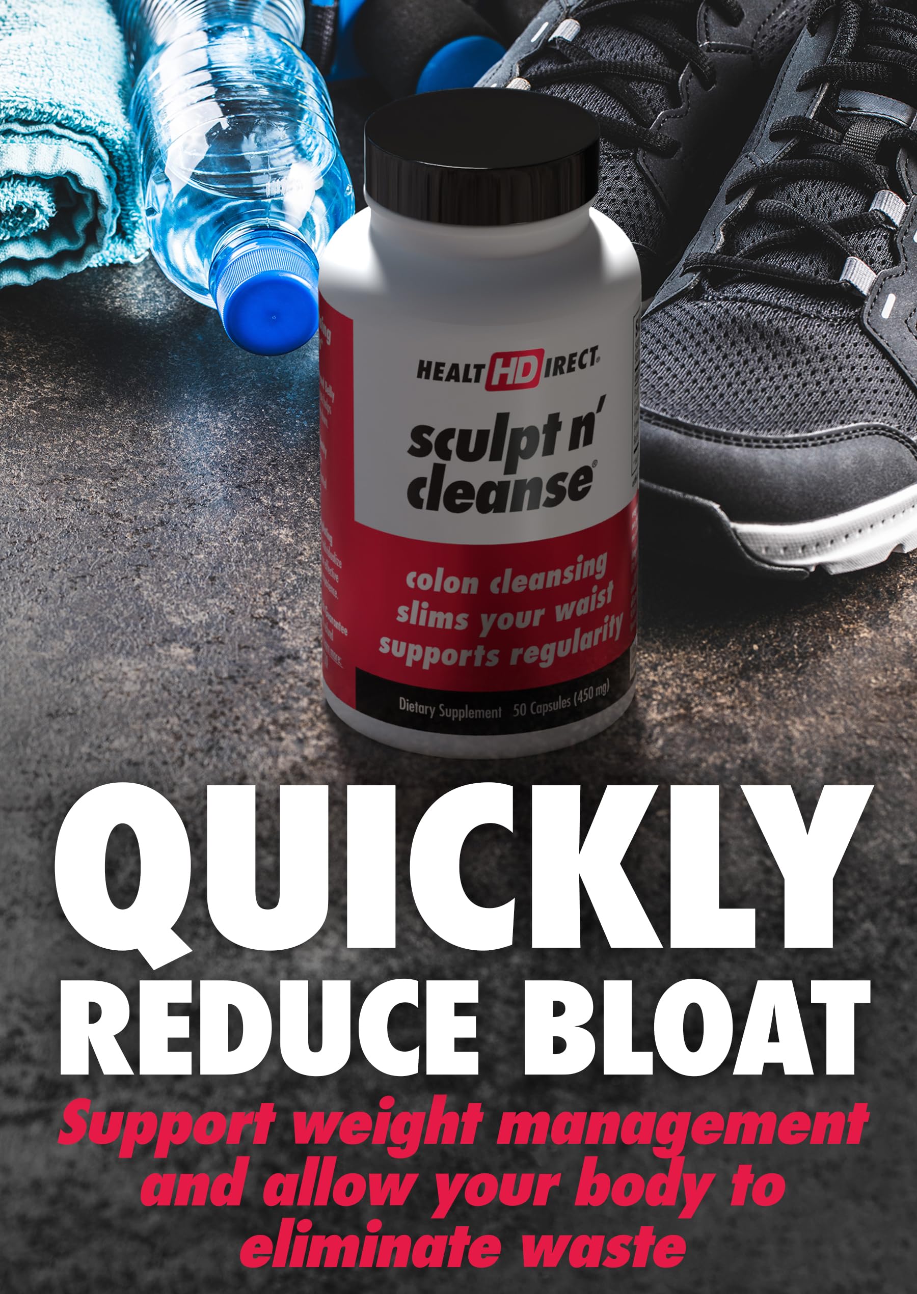 HEALTH DIRECT Sculpt n' Cleanse - Herbal Colon Cleanse for Digestive Health & Regularity HEALTH DIRECT buy supplements canada