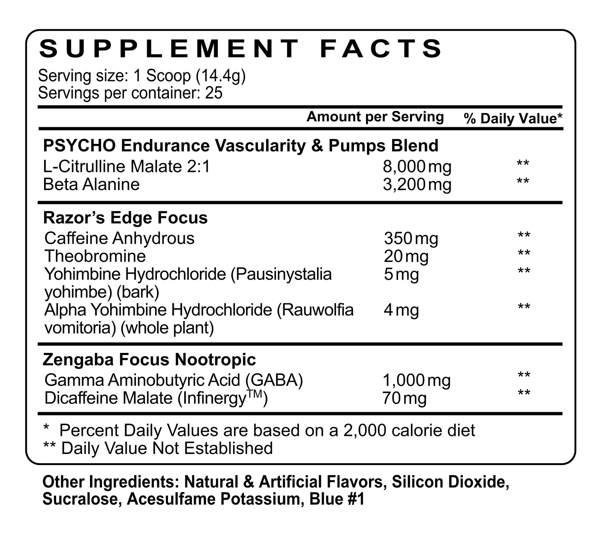Psycho Pharma New Perfect Powders with Zengaba Energy Feel Good Focus #1 Strongest Psycho Pharma buy supplements canada