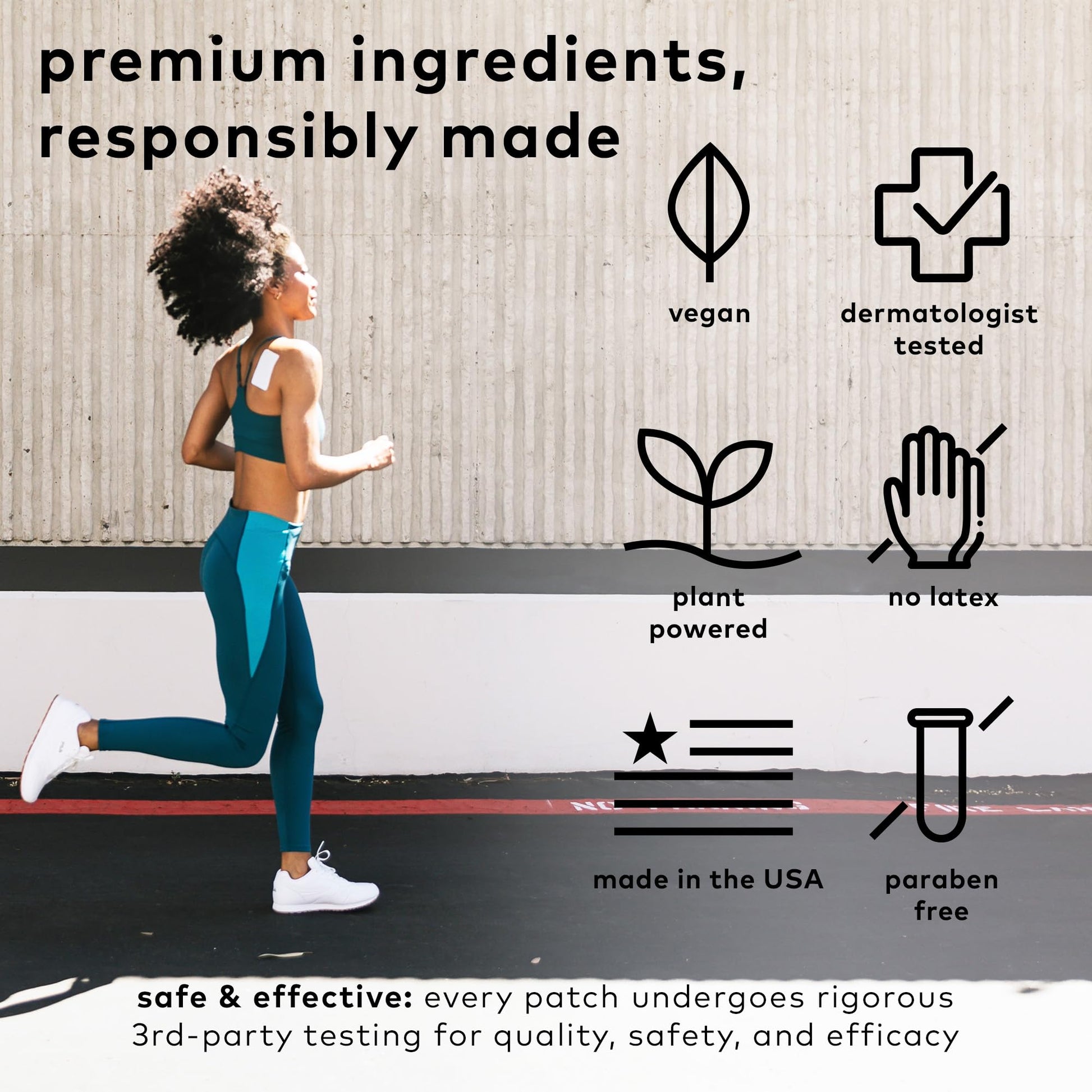 The Good Patch Muscle Pain Relief Patches, Natural Patch with Menthol, Lavender, Arnica and Aloe Vera, Sustained Release, Plant Powered Wearable Wellness, For Back, Neck, Arms, Legs (16 Total Patches) The Good Patch buy supplements canada