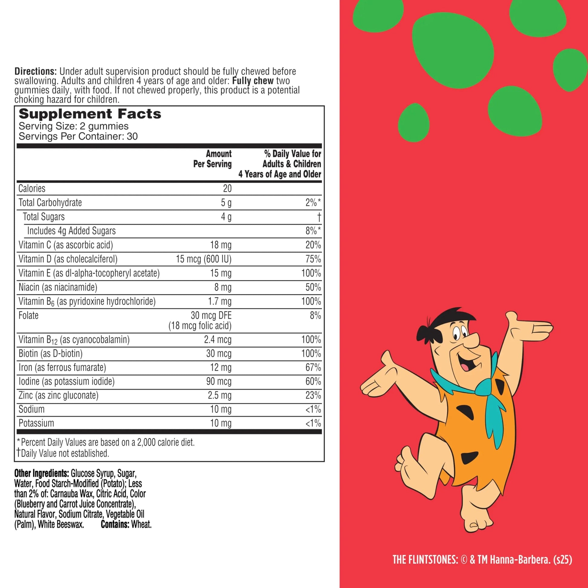 Flintstones Vitamins for Picky Kids + Iron, Kids Multivitamin Gummies with Vitamin C, D, E, B6 and Iron, Gummy Vitamins, Grape Flavored, 60 Gummies Flintstones Vitamins buy supplements canada