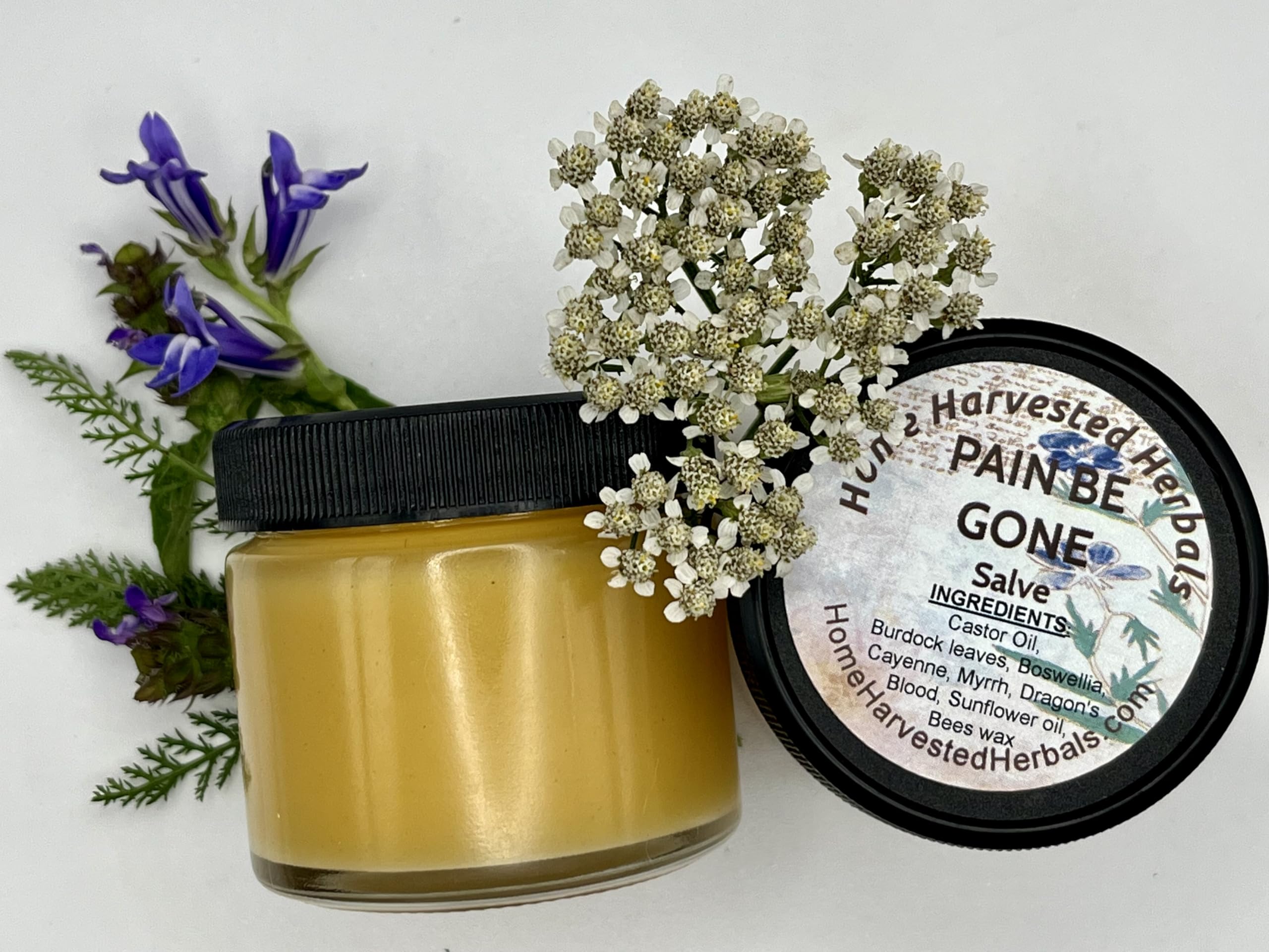 Pain Relief Herbal Salve – 2 oz – Home Harvested Herbals – Natural Relief for Aches, Muscles & Joint Discomfort Home Harvested Herbals buy supplements canada