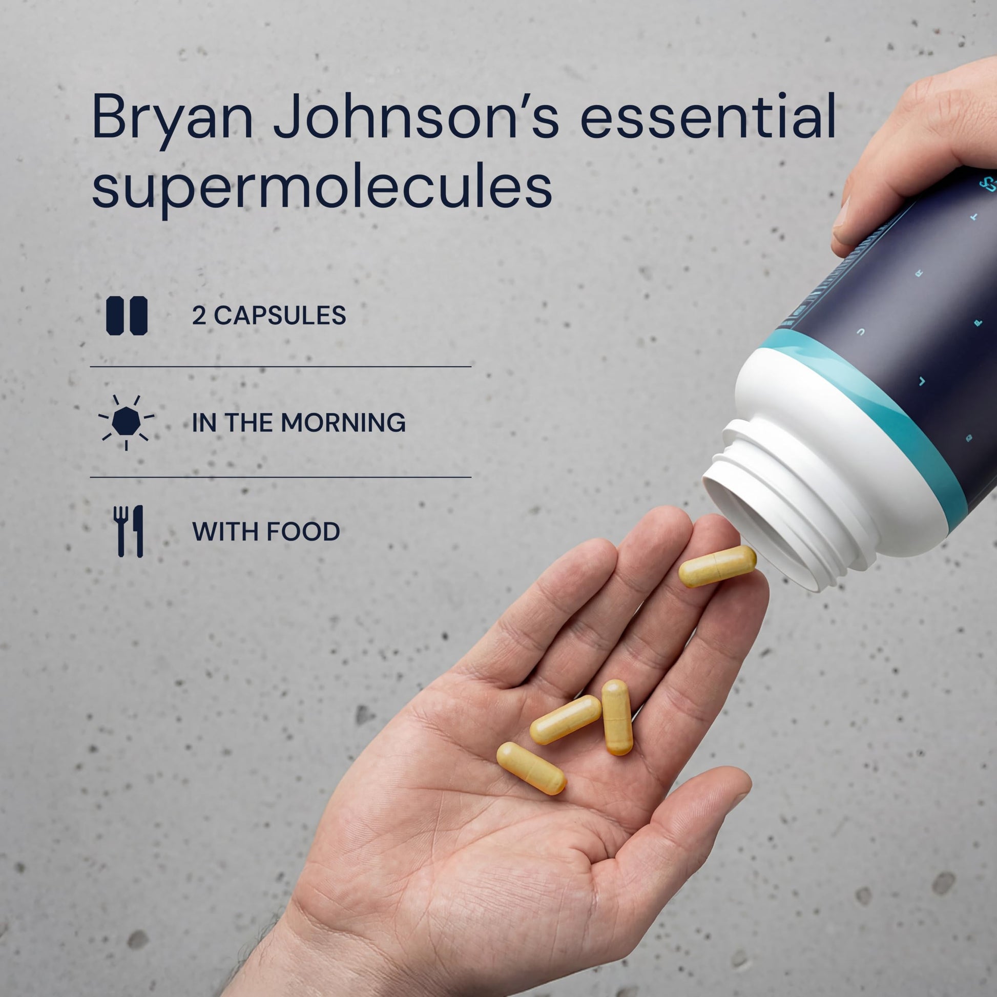 Blueprint Bryan Johnson Essential Capsules - Daily Multivitamin/Multimineral for Women and Men - Antioxidant Supplement with Calcium, Vitamin B1, Vitamin D, and Zinc Blueprint Bryan Johnson buy supplements canada